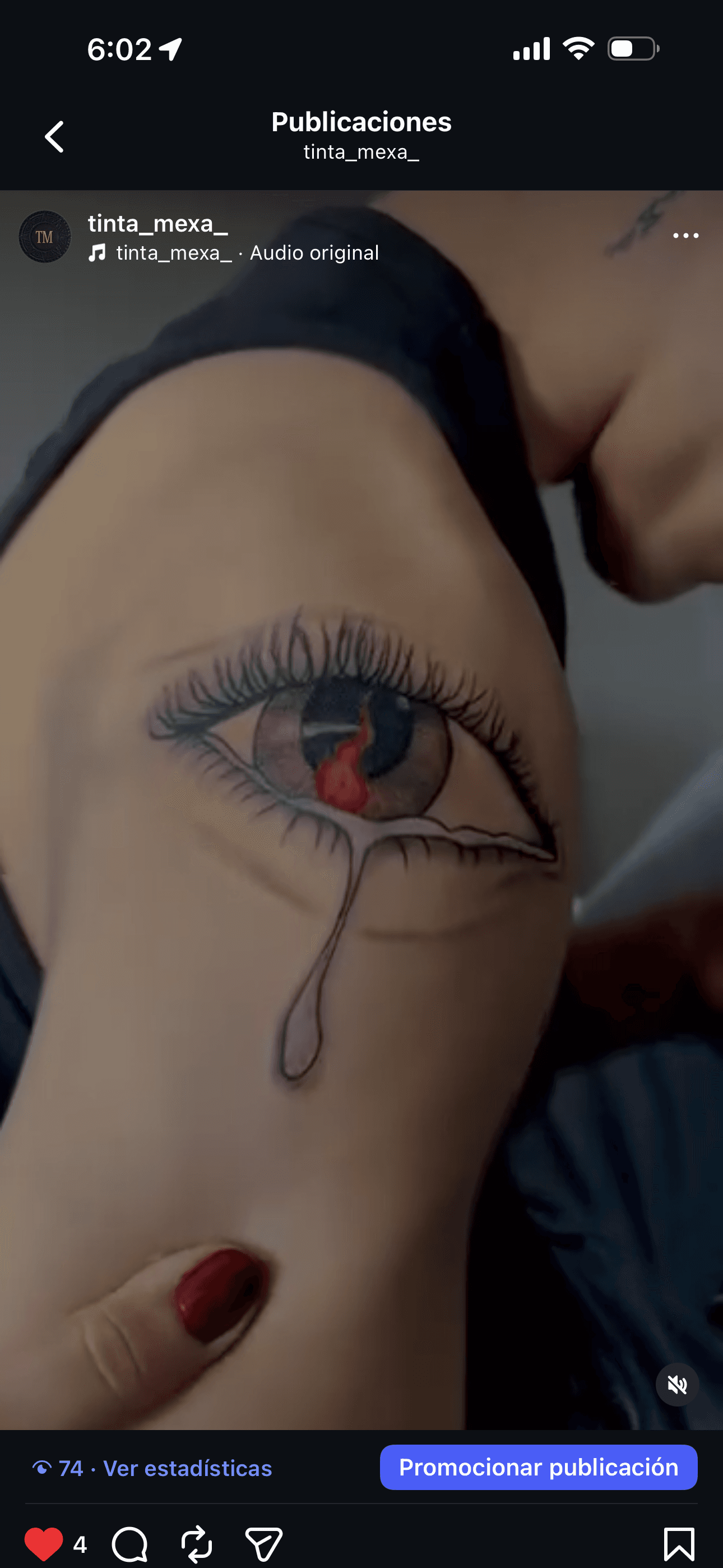 Tattoo work by Maria Luna