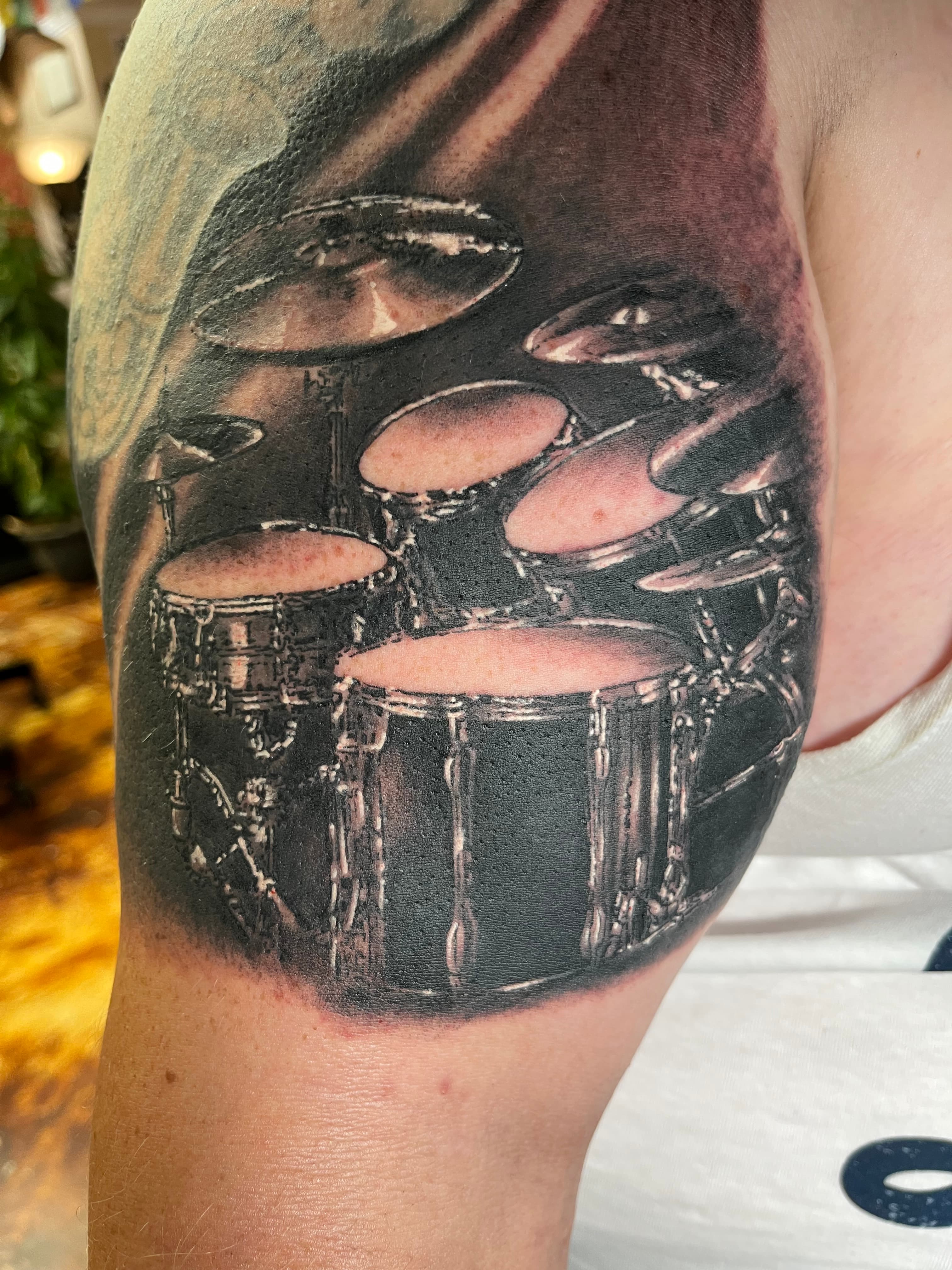 Tattoo work by Kipper Thomas