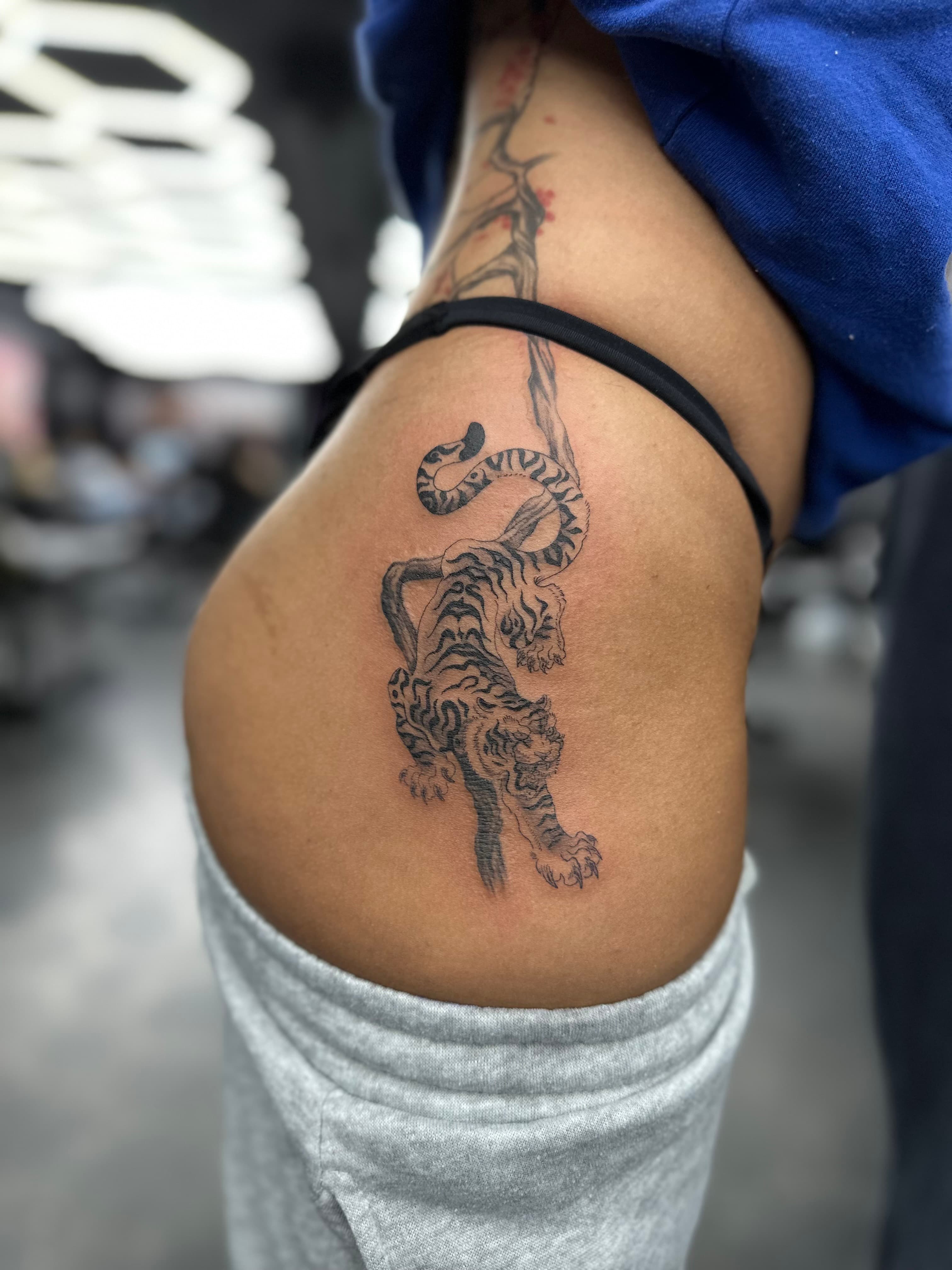 Tattoo work by Piero Salazar