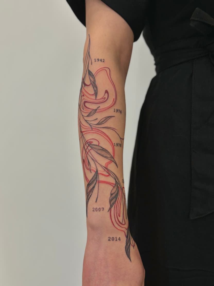 Tattoo work by Diana C
