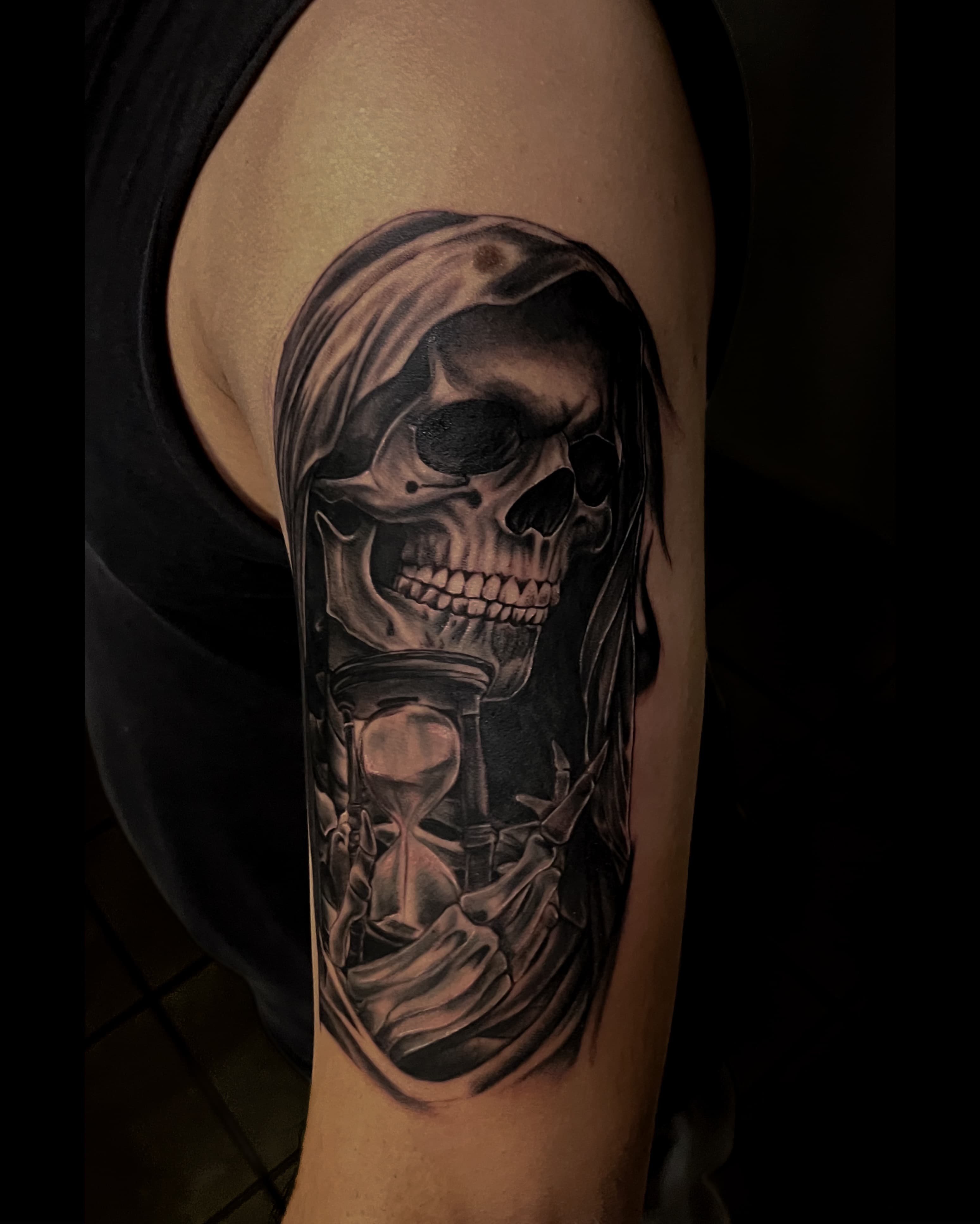 Tattoo work by Carlos Lozano
