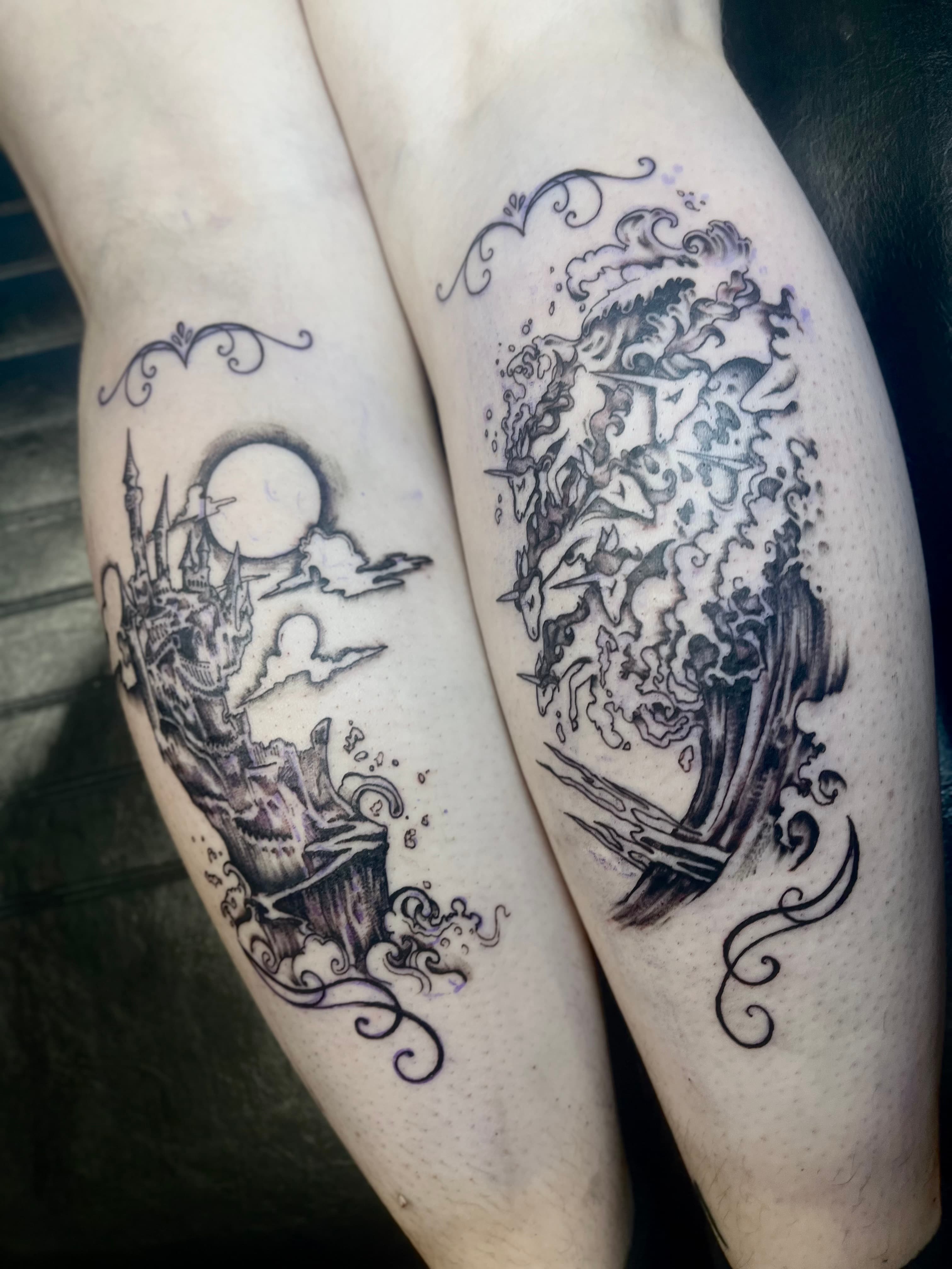 Tattoo work by Liege S