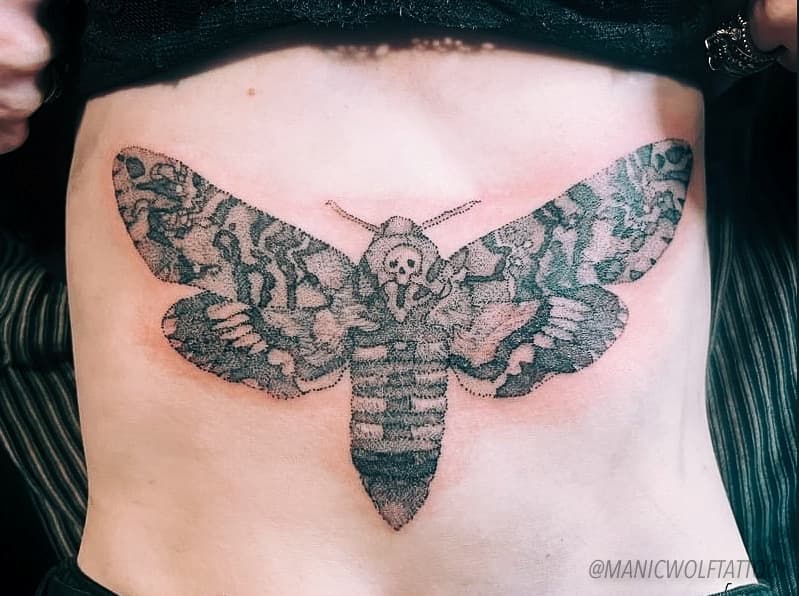 Tattoo work by Wolfe C