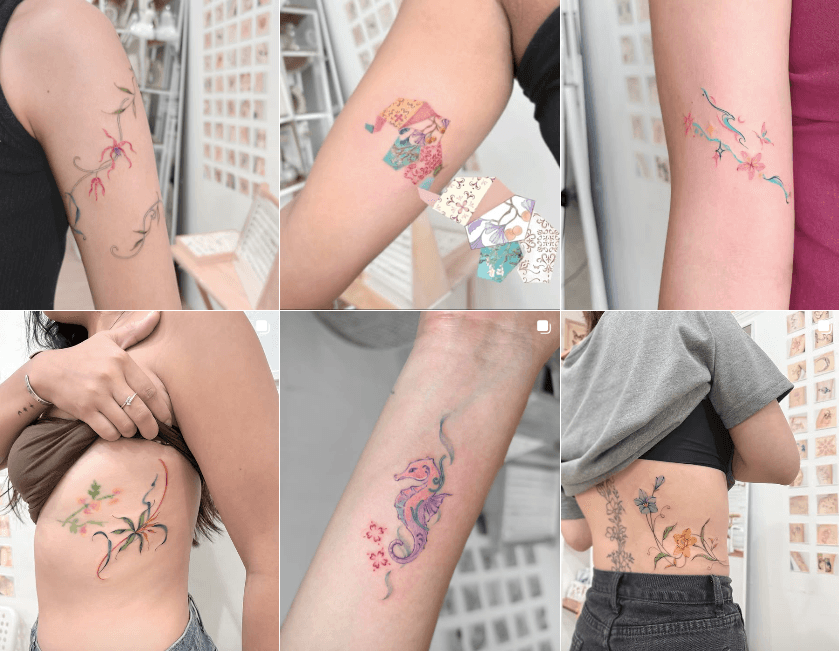 Tattoo work by Eloise Cadilo
