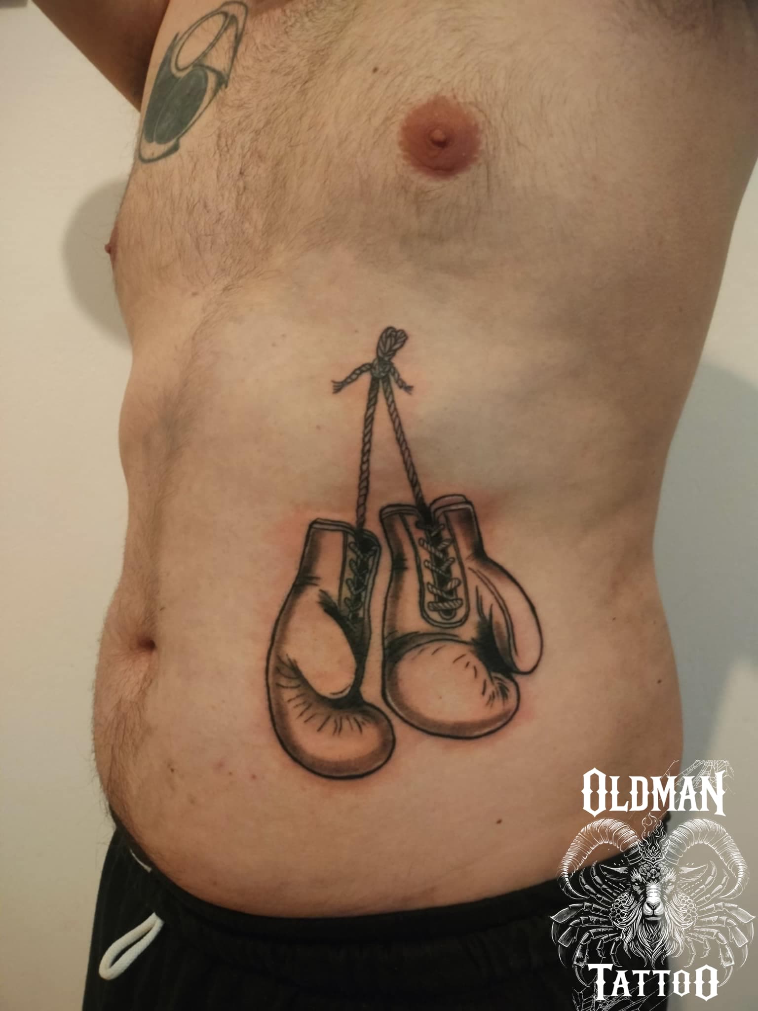 Tattoo work by Xhulio Oldman .