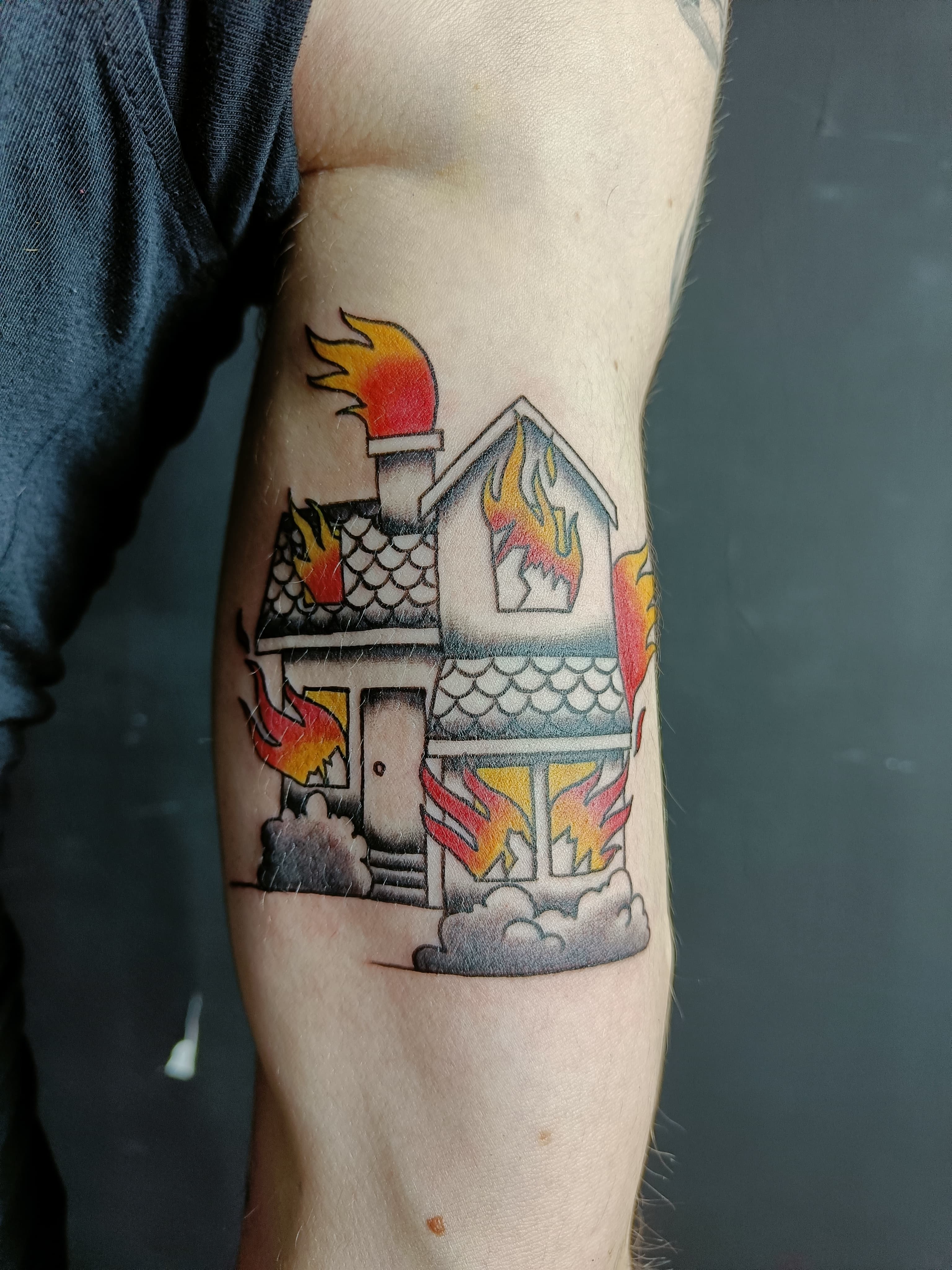 Tattoo work by Iulian Iancu