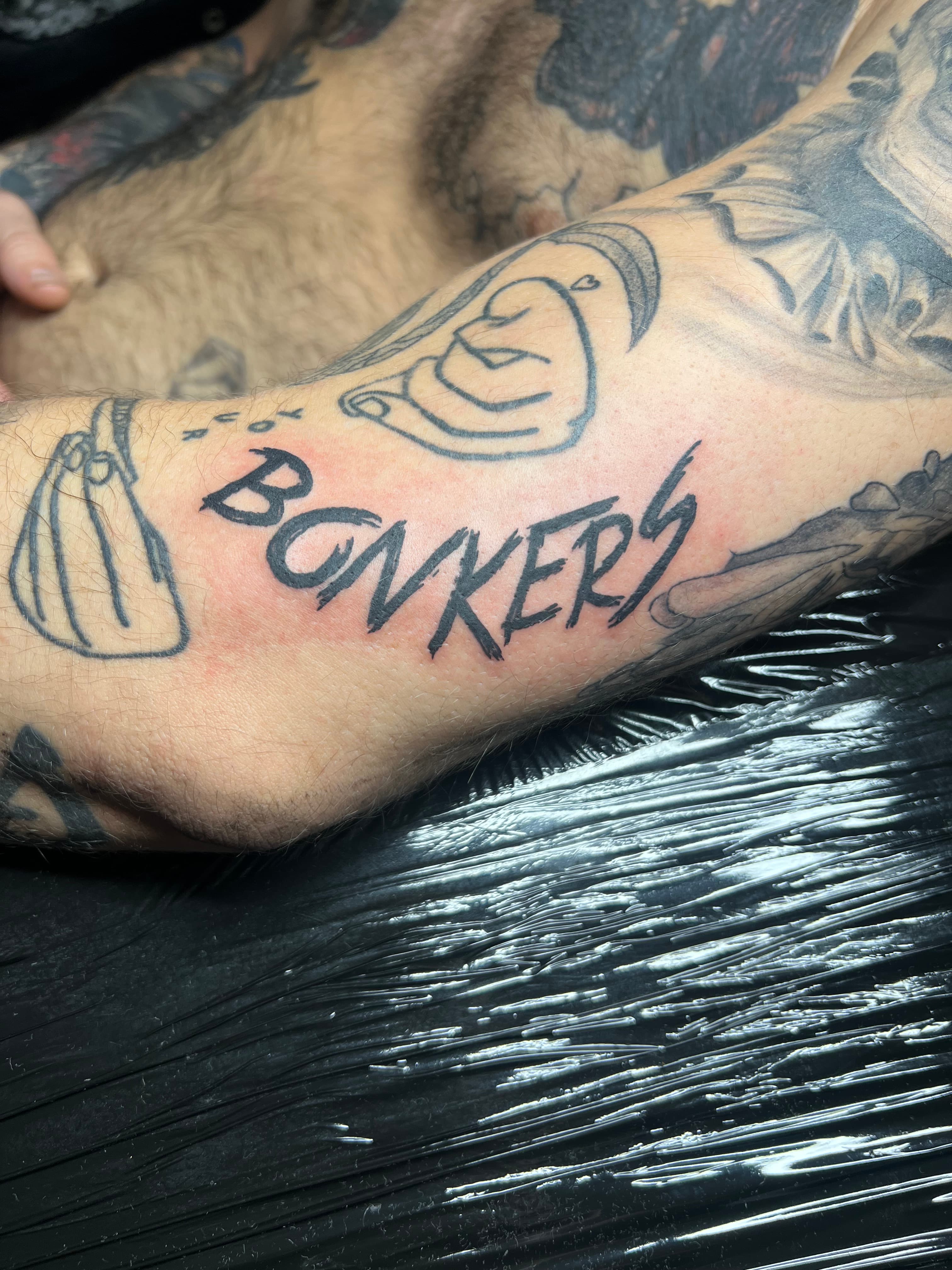 Tattoo work by Samuel Scott