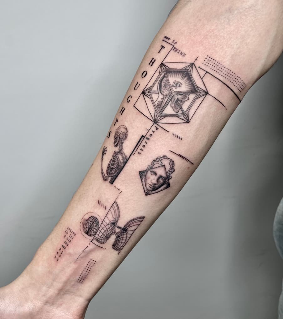 Tattoo work by Yiğit A