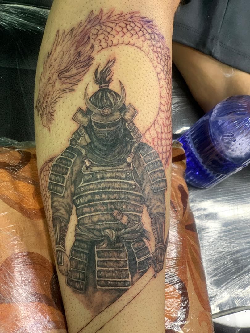 Tattoo work by Mahdi Rezai