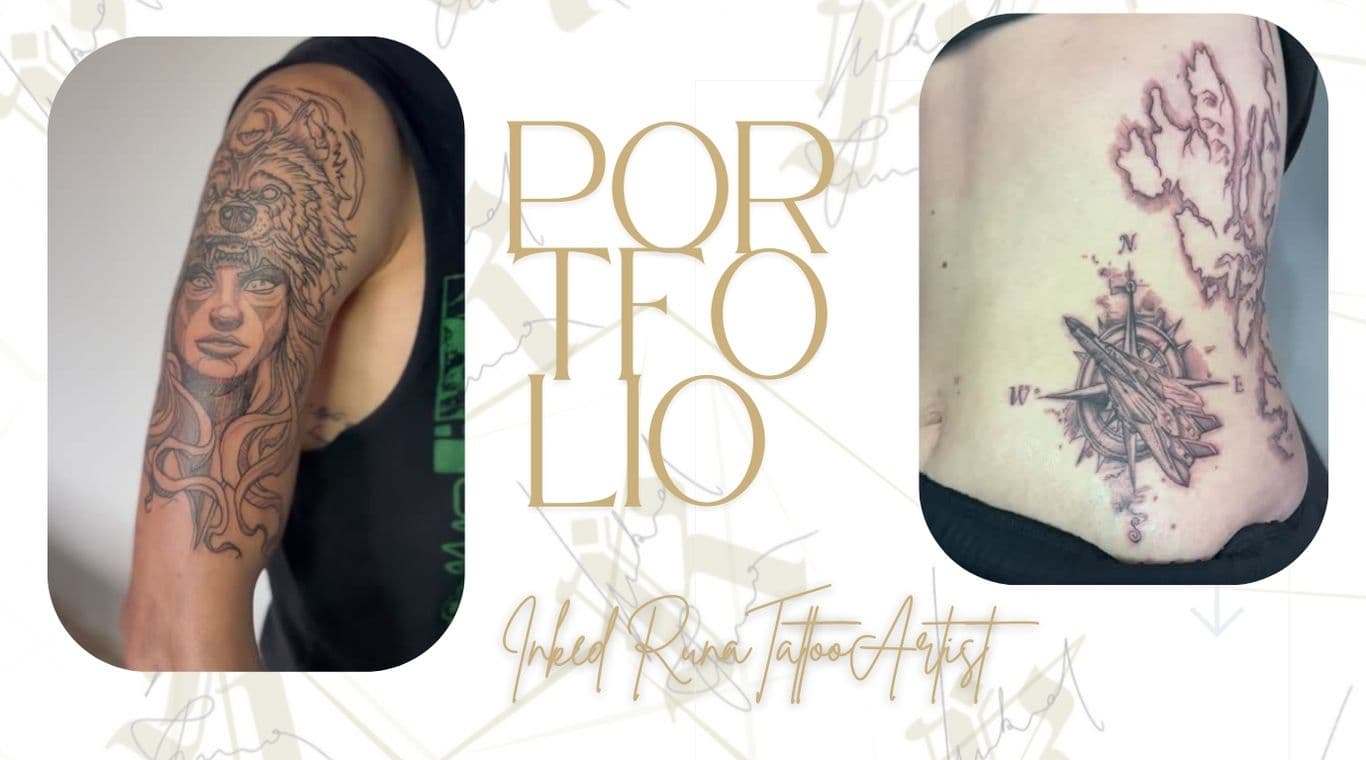 Tattoo work by Inked R
