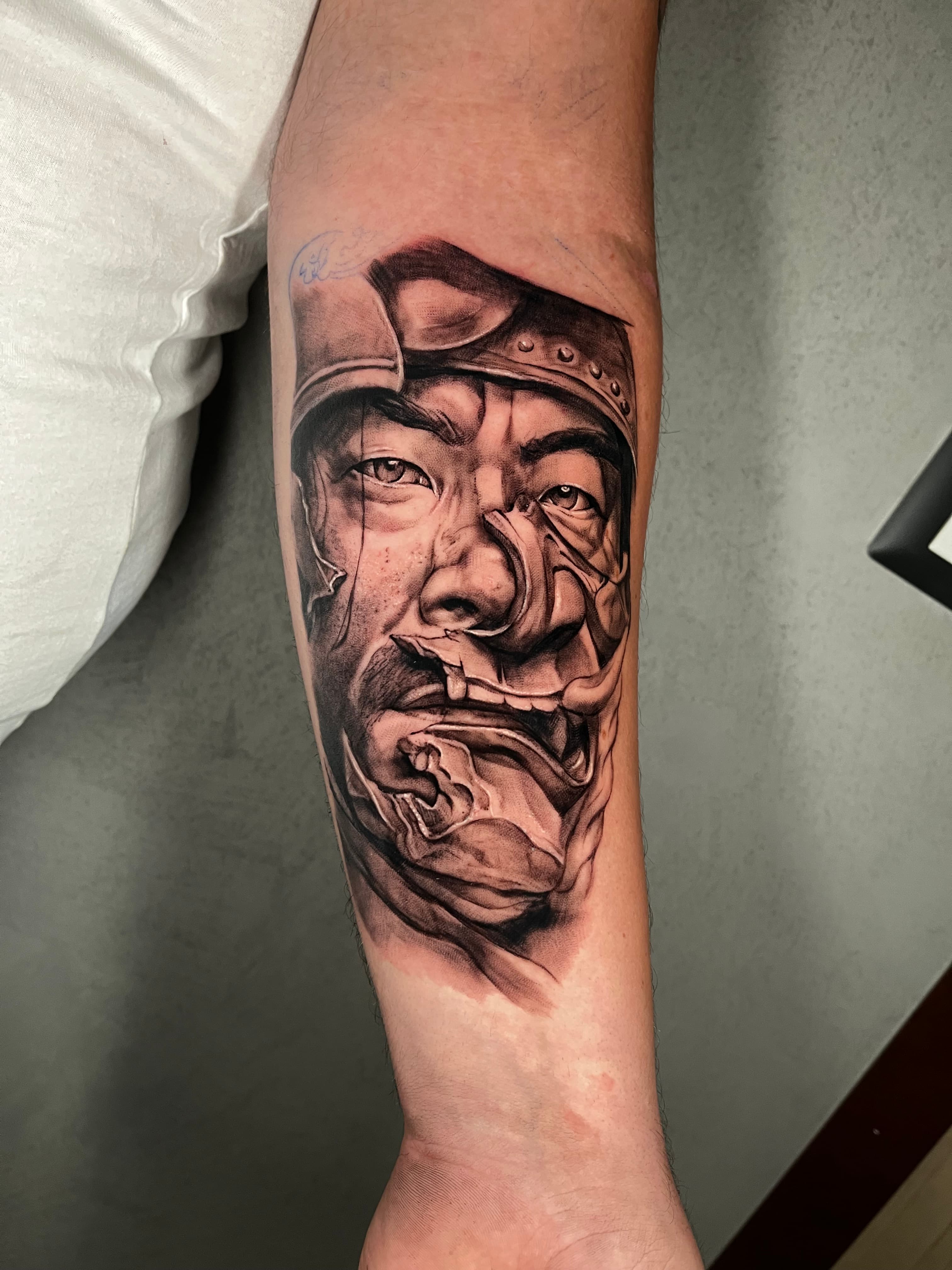 Tattoo work by Fabio Di Dato