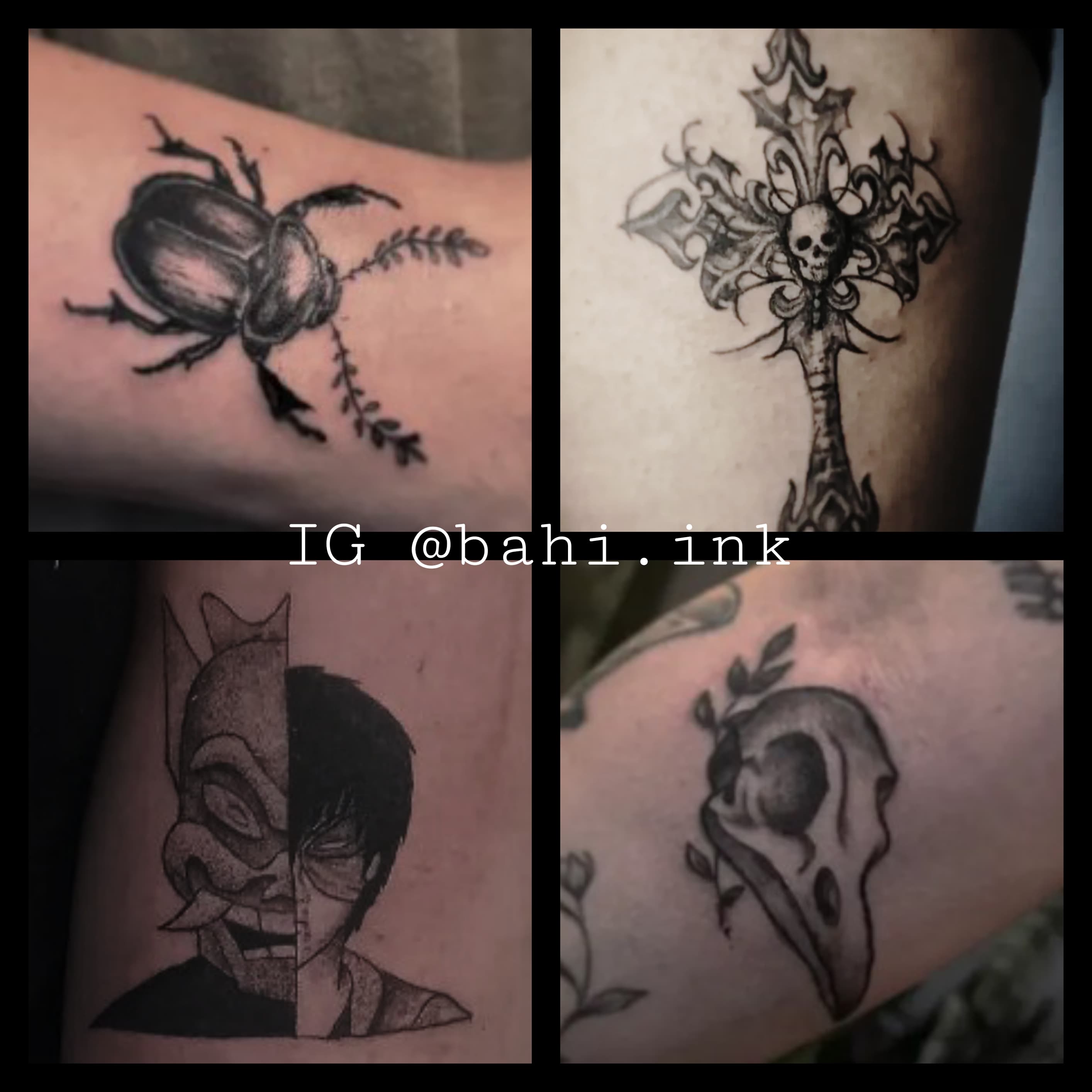 Tattoo work by Bahiana Goncalves