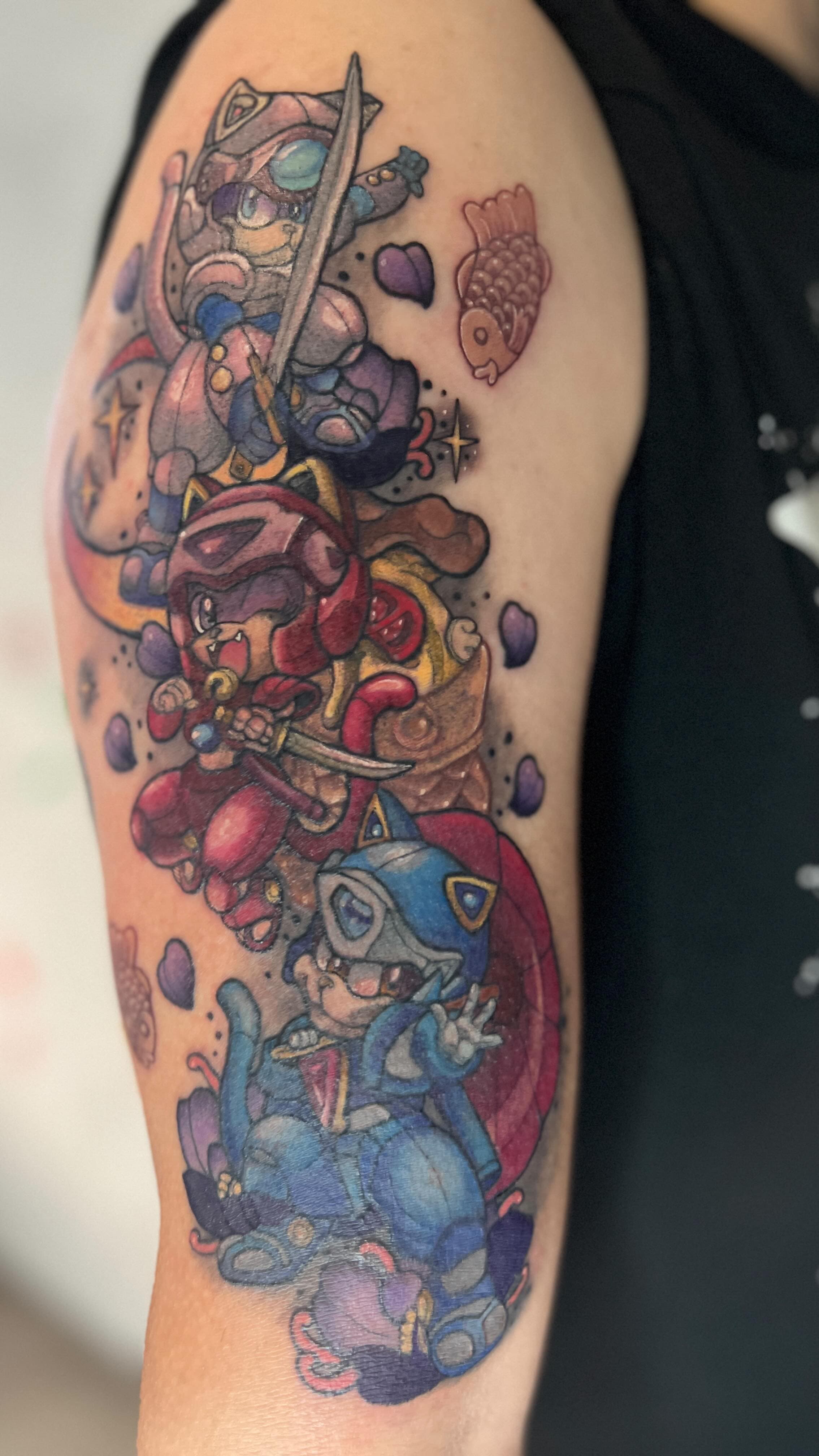 Tattoo work by Kyomu T