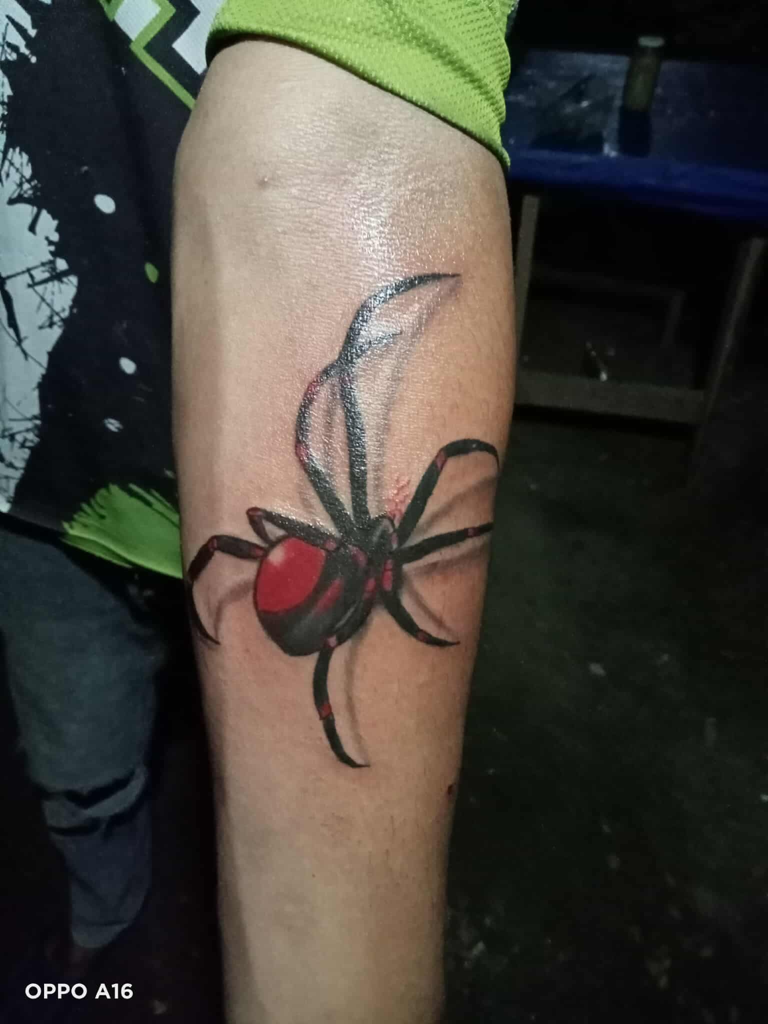 Tattoo work by BOBO CANNABISURE