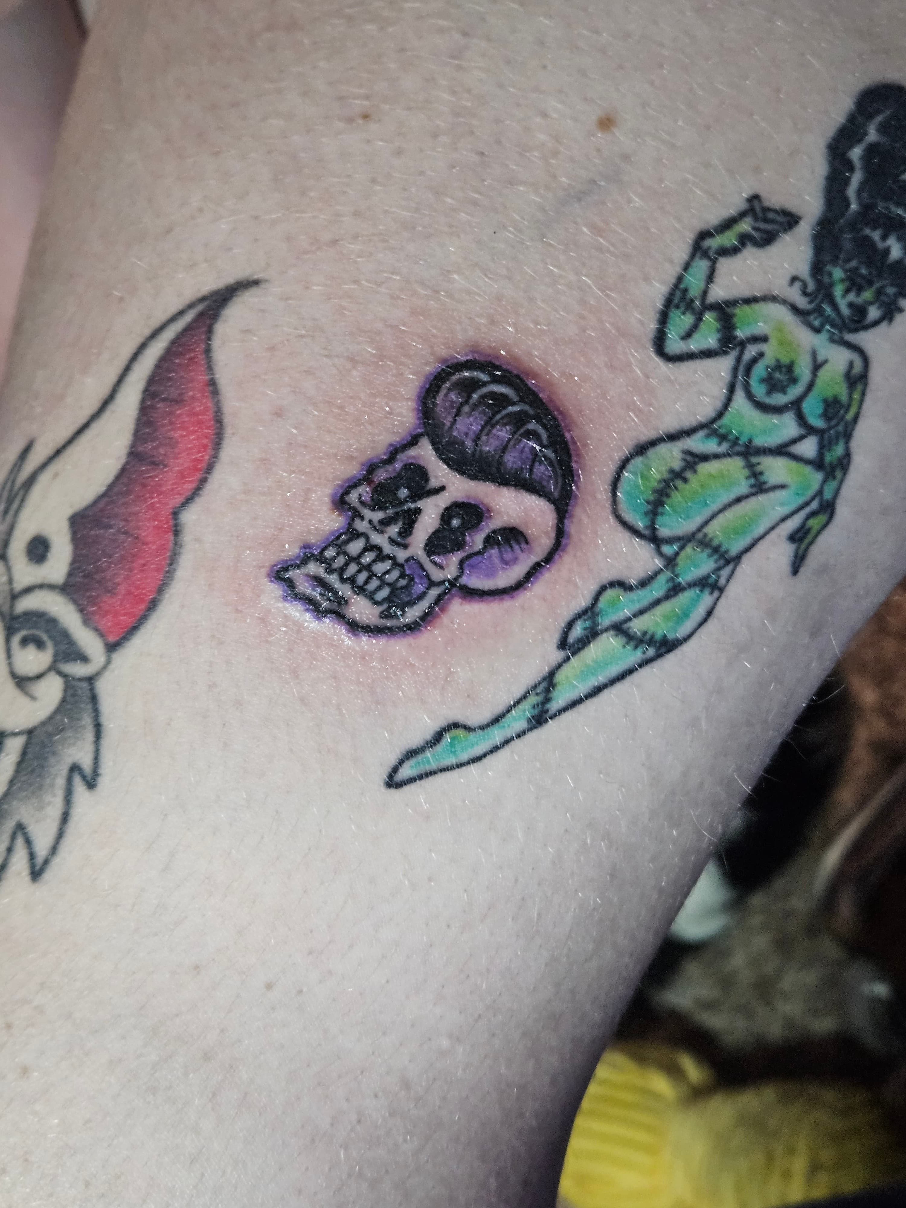 Tattoo work by Eli Clark