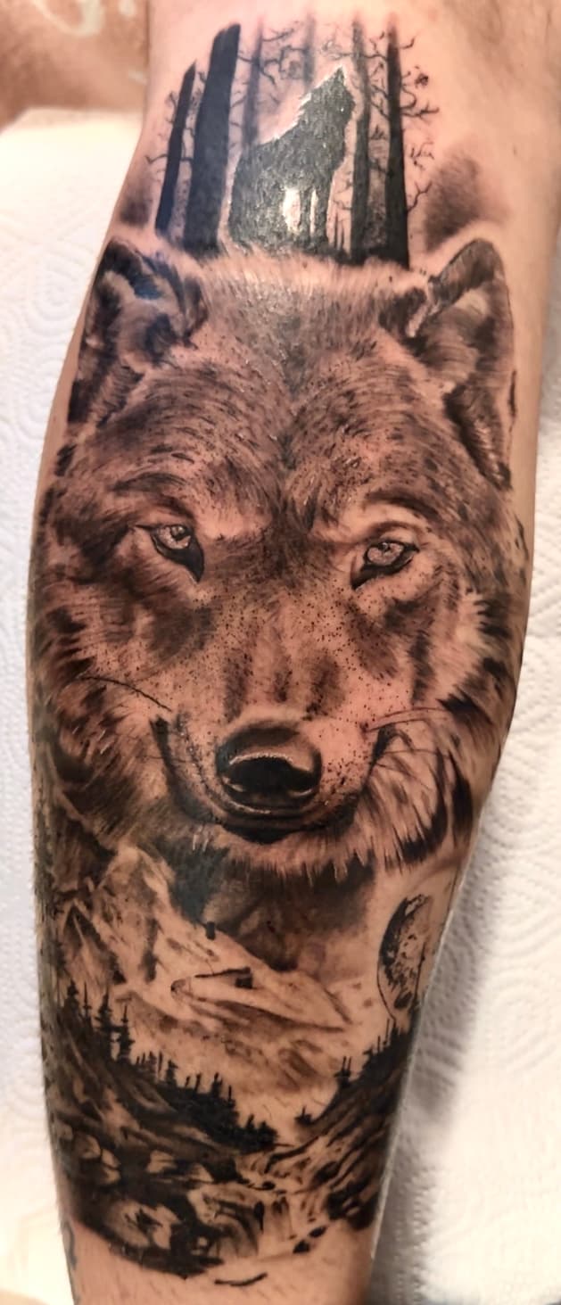 Tattoo work by Adrian P