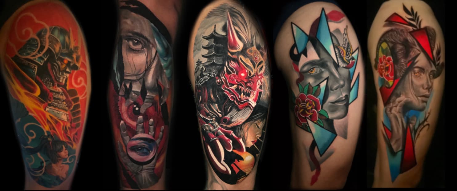 Tattoo work by Jeffrey B
