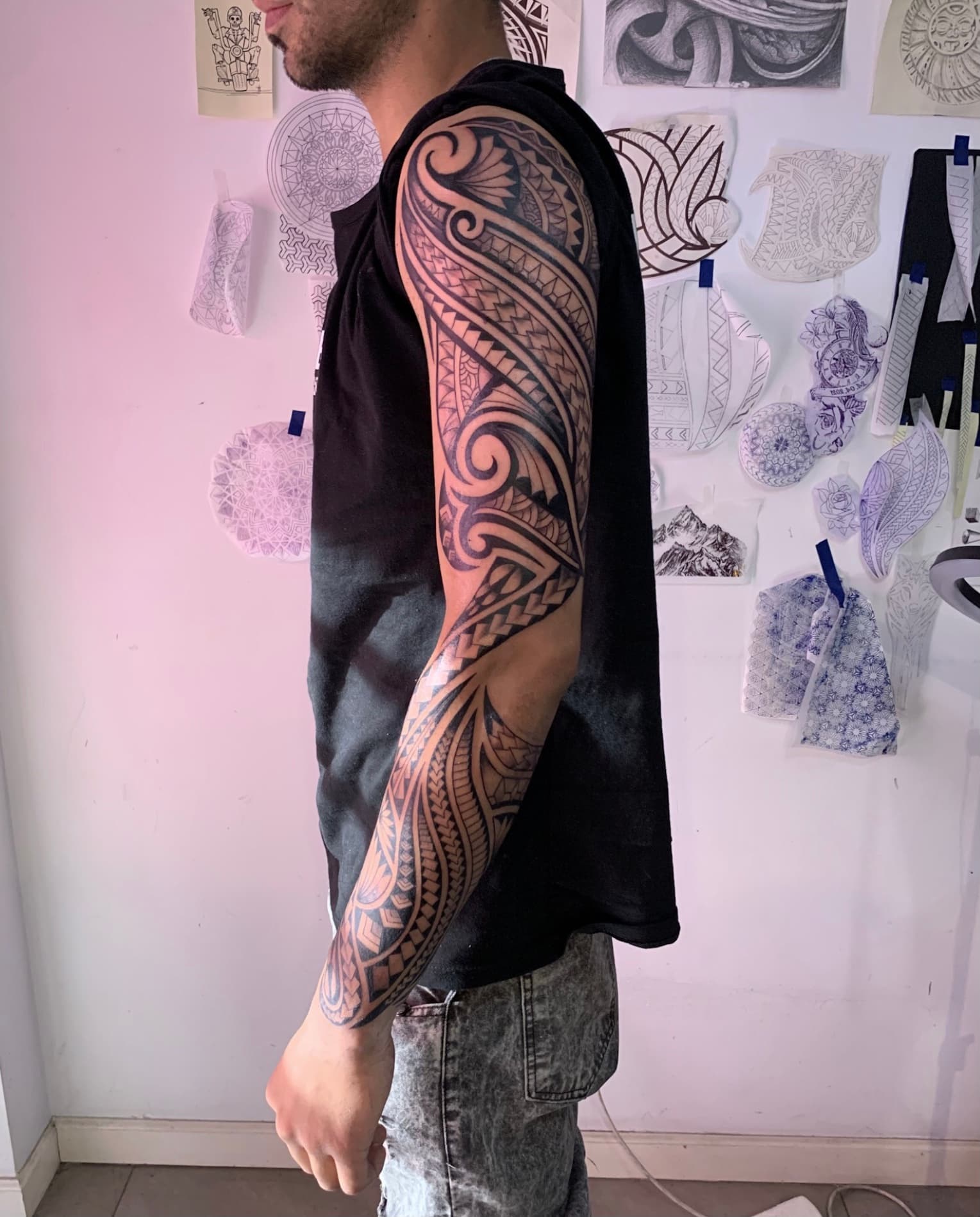 Tattoo work by Ana M