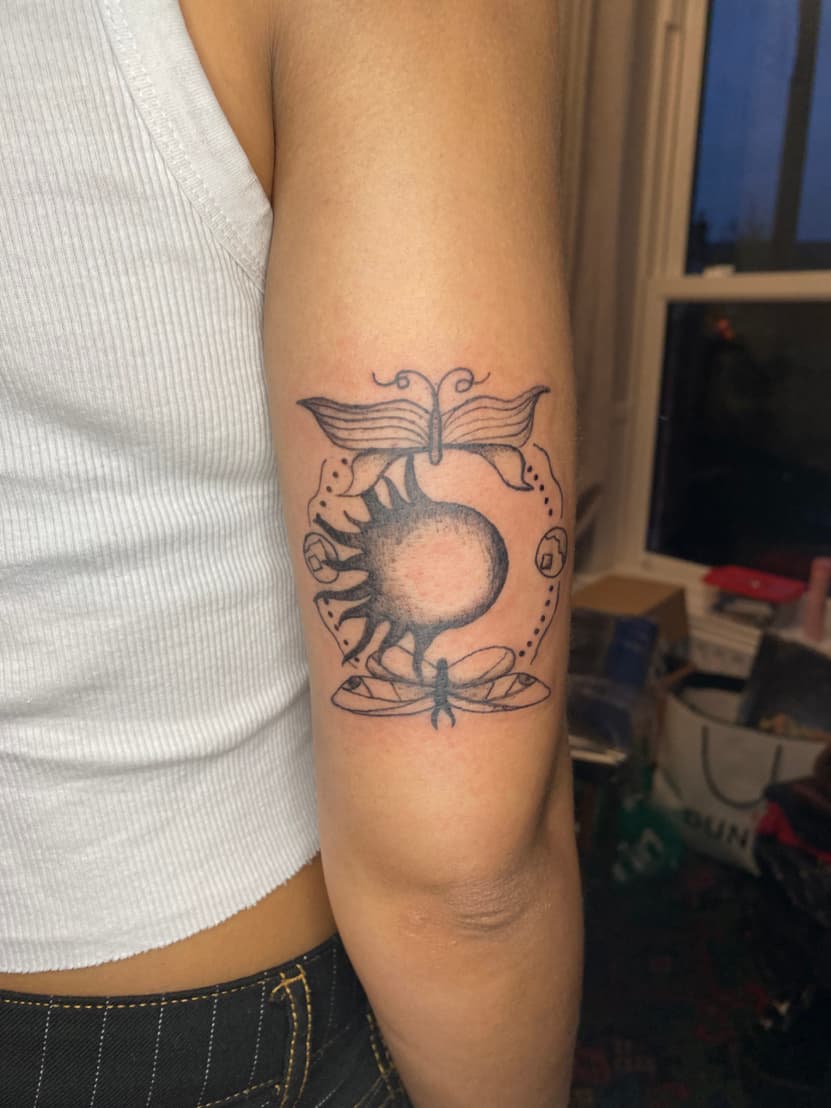 Tattoo work by Adolpho Job