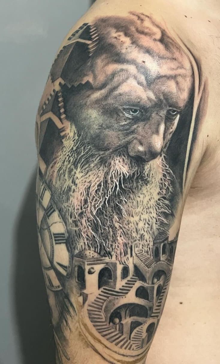 Tattoo work by Giwrgos B