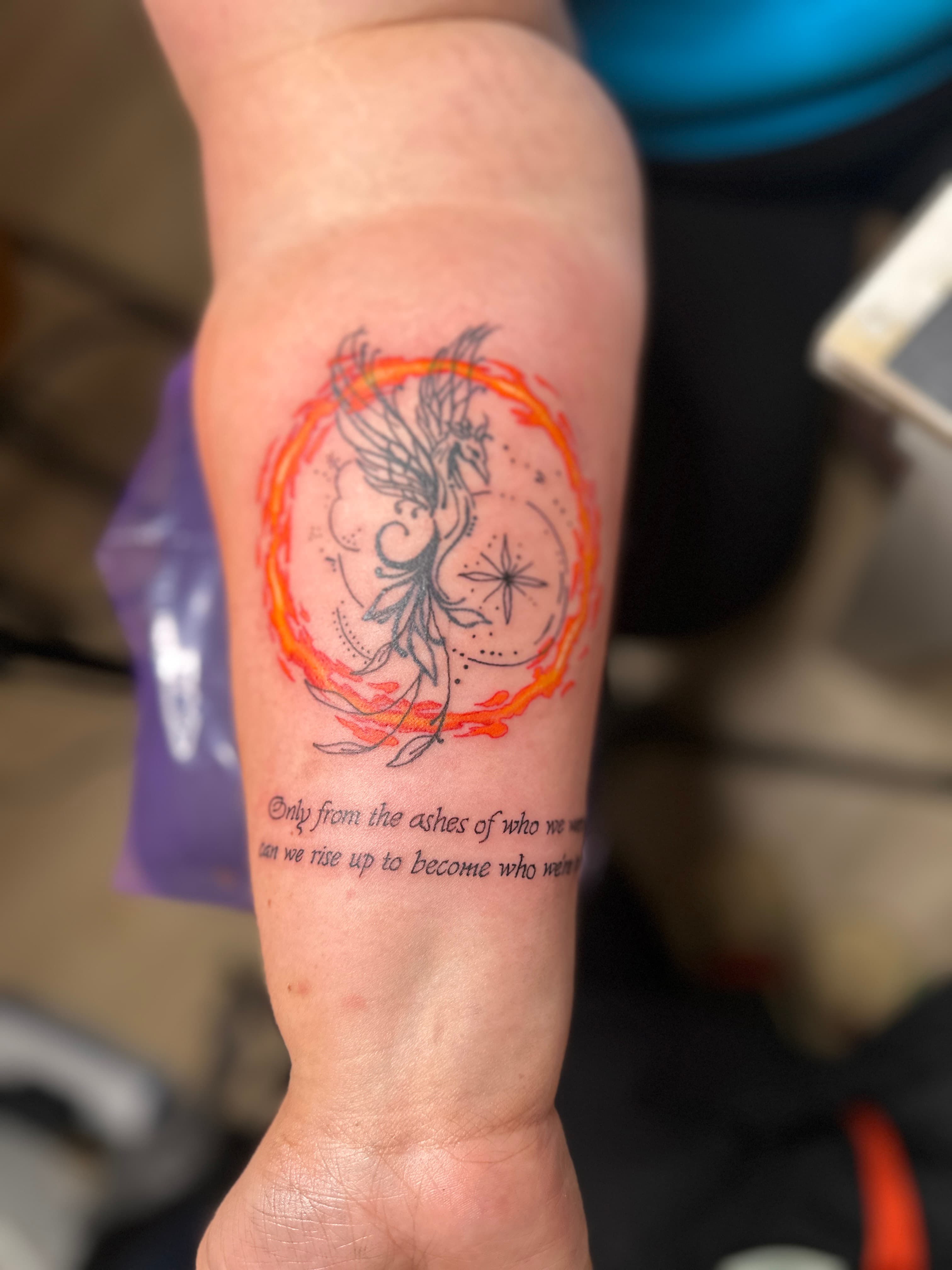 Tattoo work by Edward F