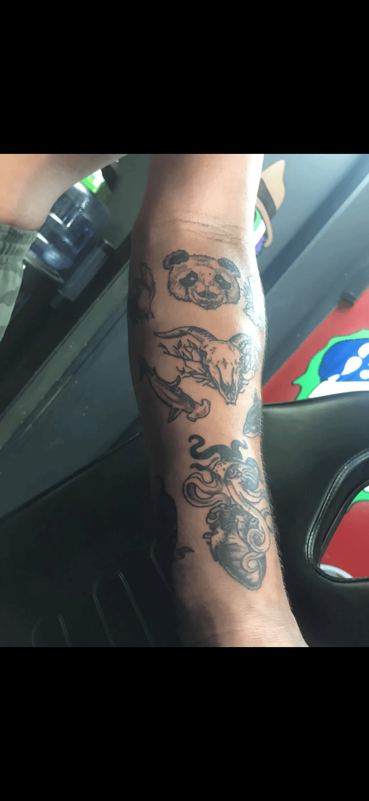 Tattoo work by Sin Th3gawd