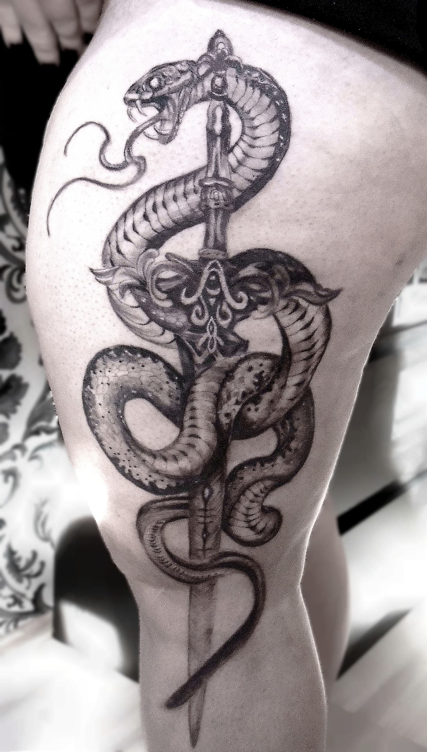 Tattoo work by Klaudia Z