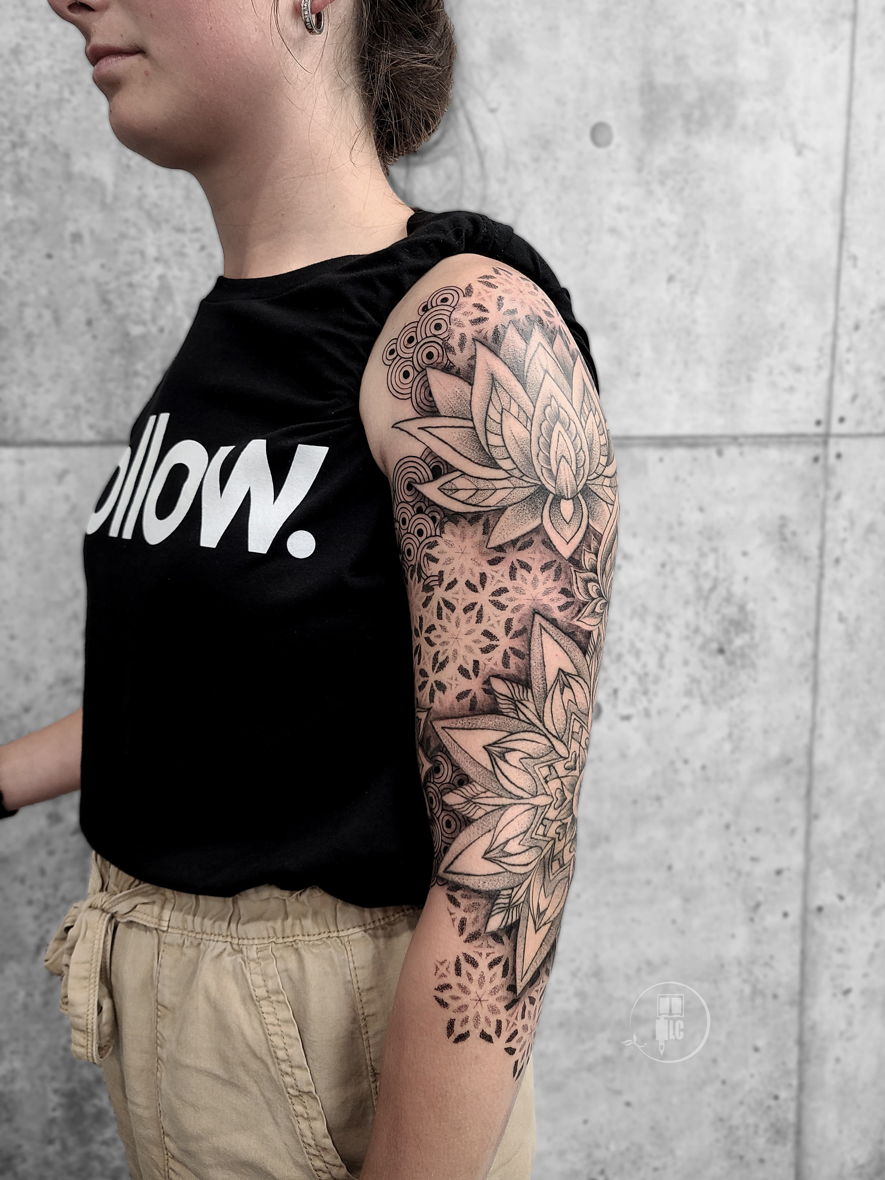 Tattoo work by Logan C