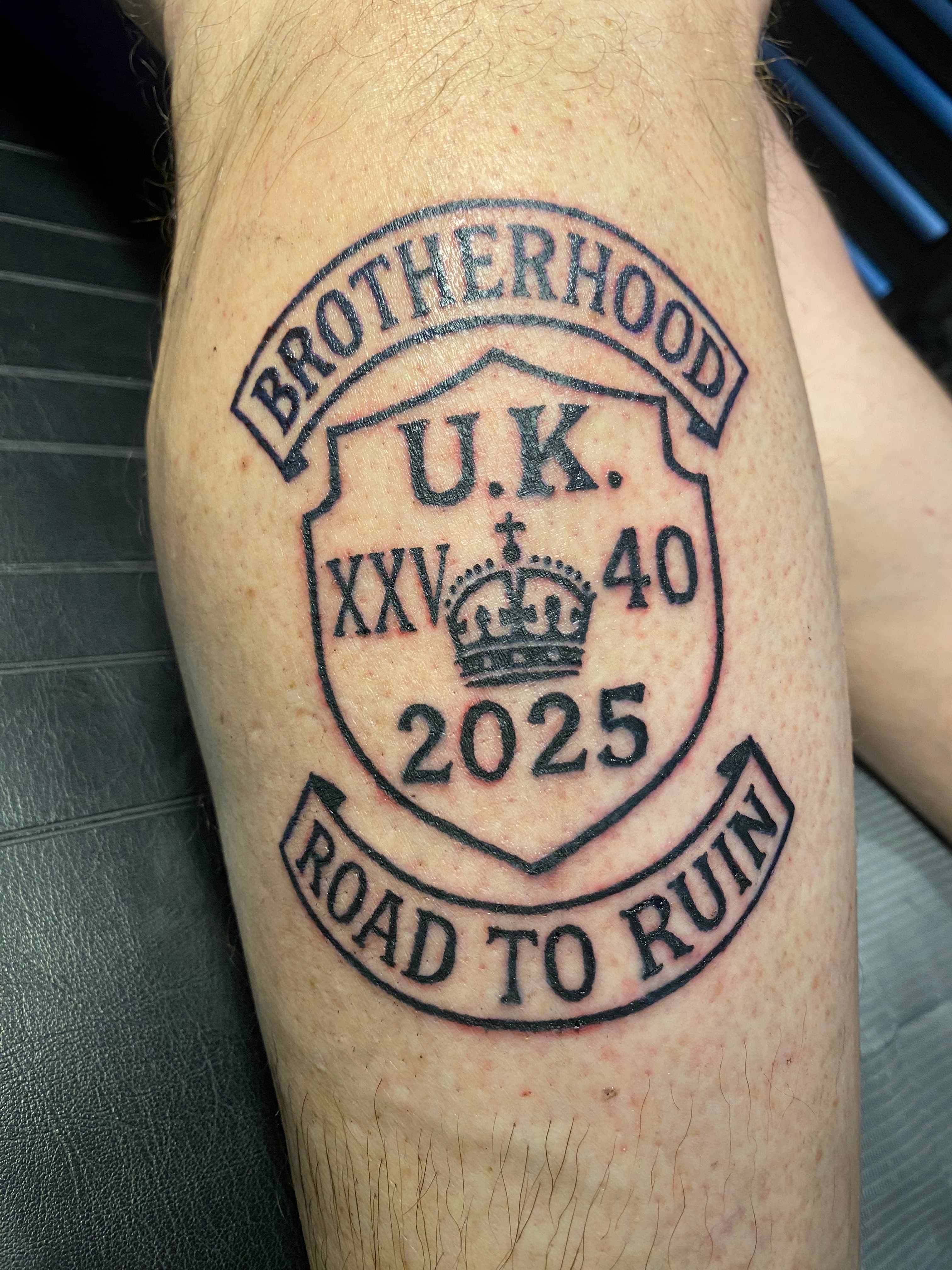 Tattoo work by Dejon Wimber
