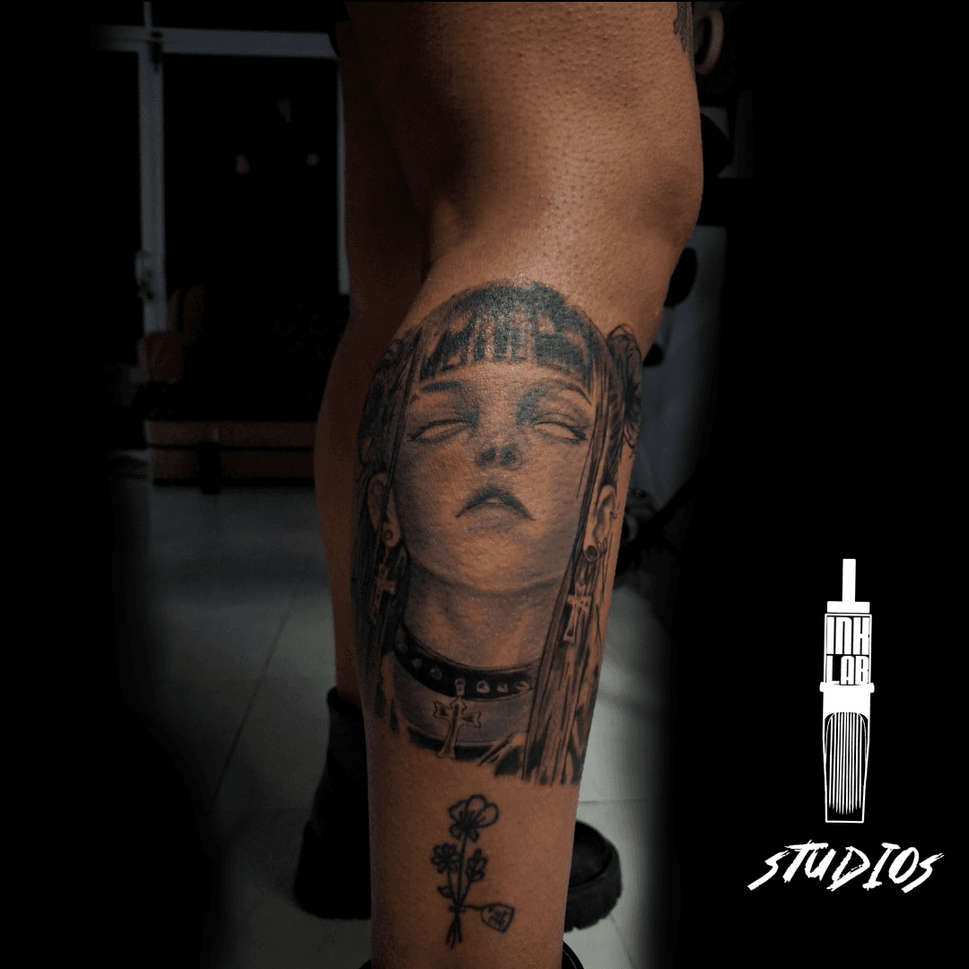 Tattoo work by Cristian Guillén
