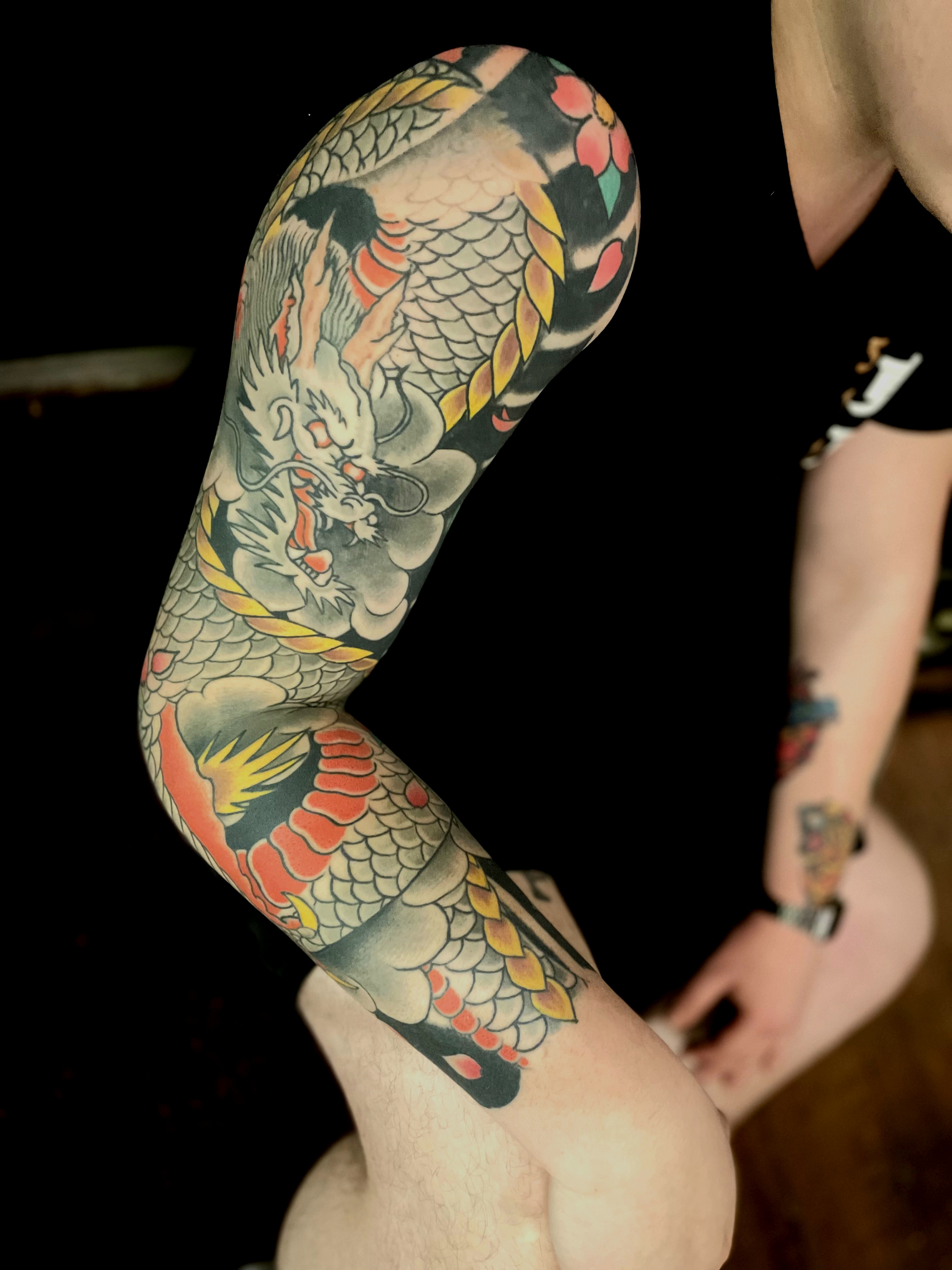 Tattoo work by Tomas Tradtom E