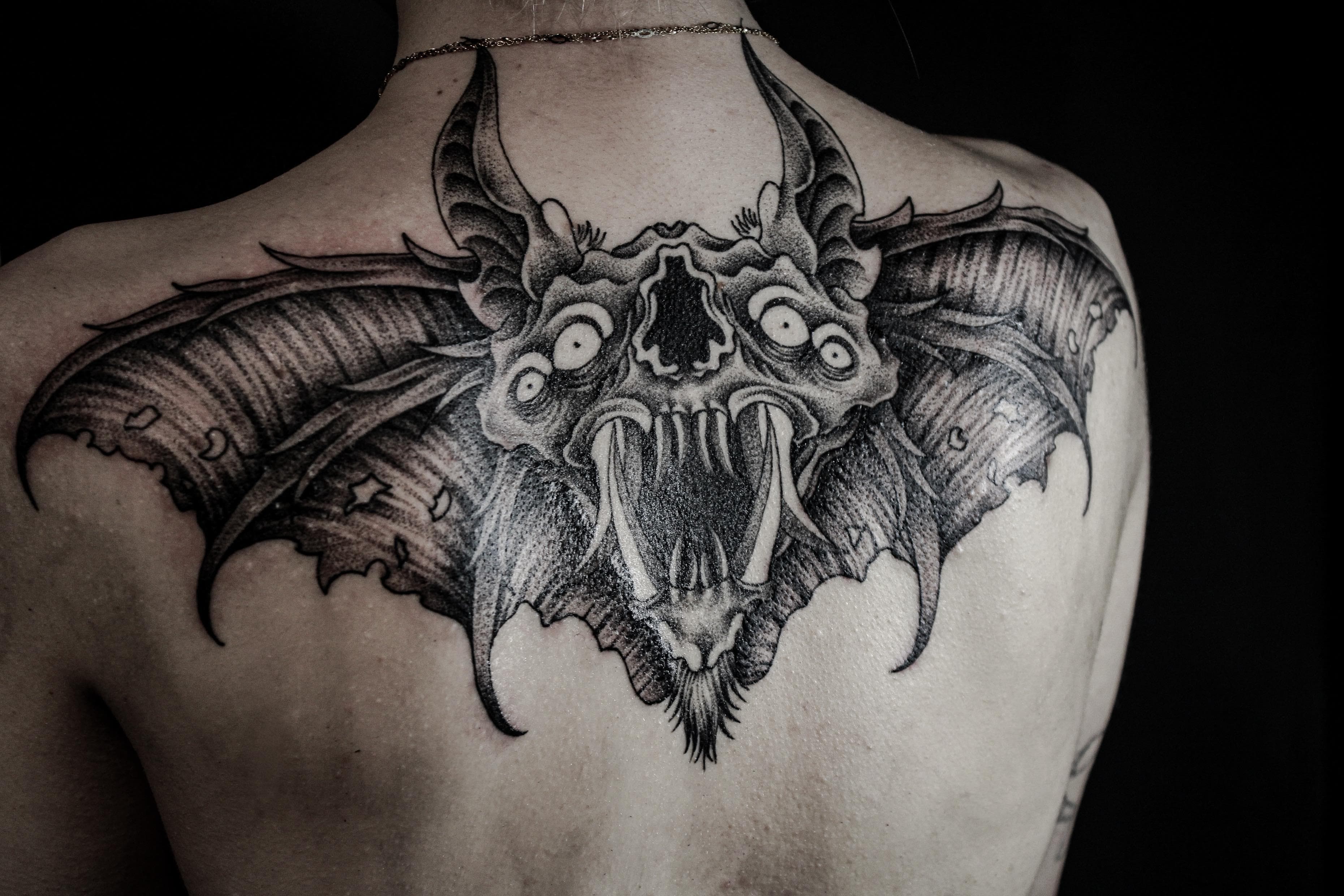 Tattoo work by Richard Rákóczi