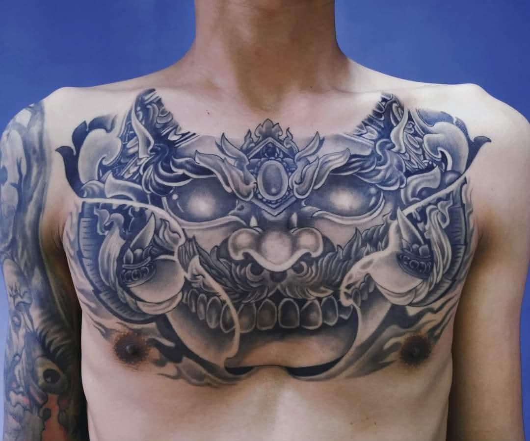 Tattoo work by Little n