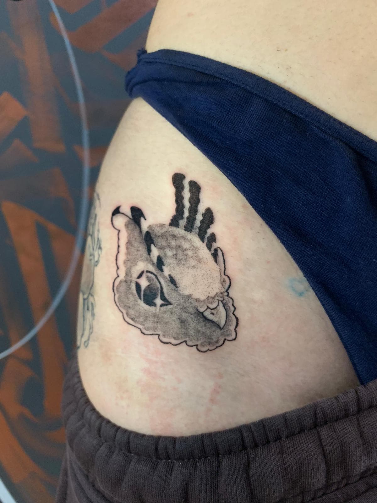 Tattoo work by Moon Esteban