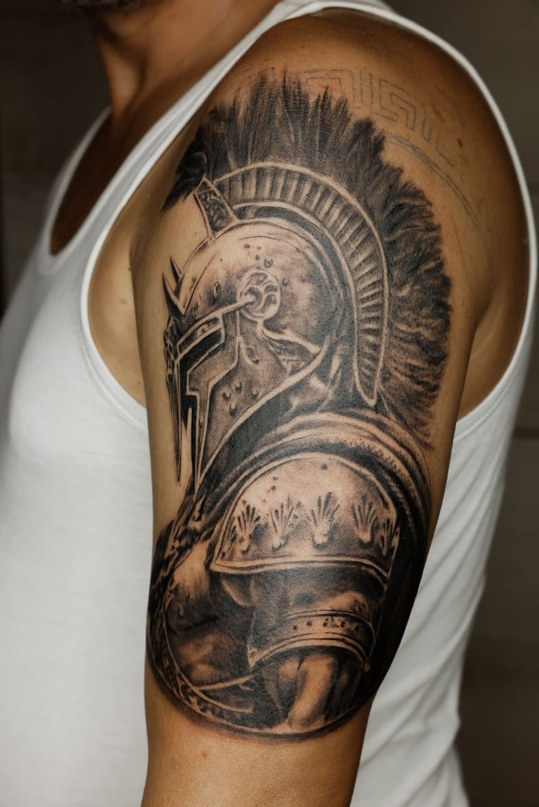 Tattoo work by Michal Ewilone Bajci