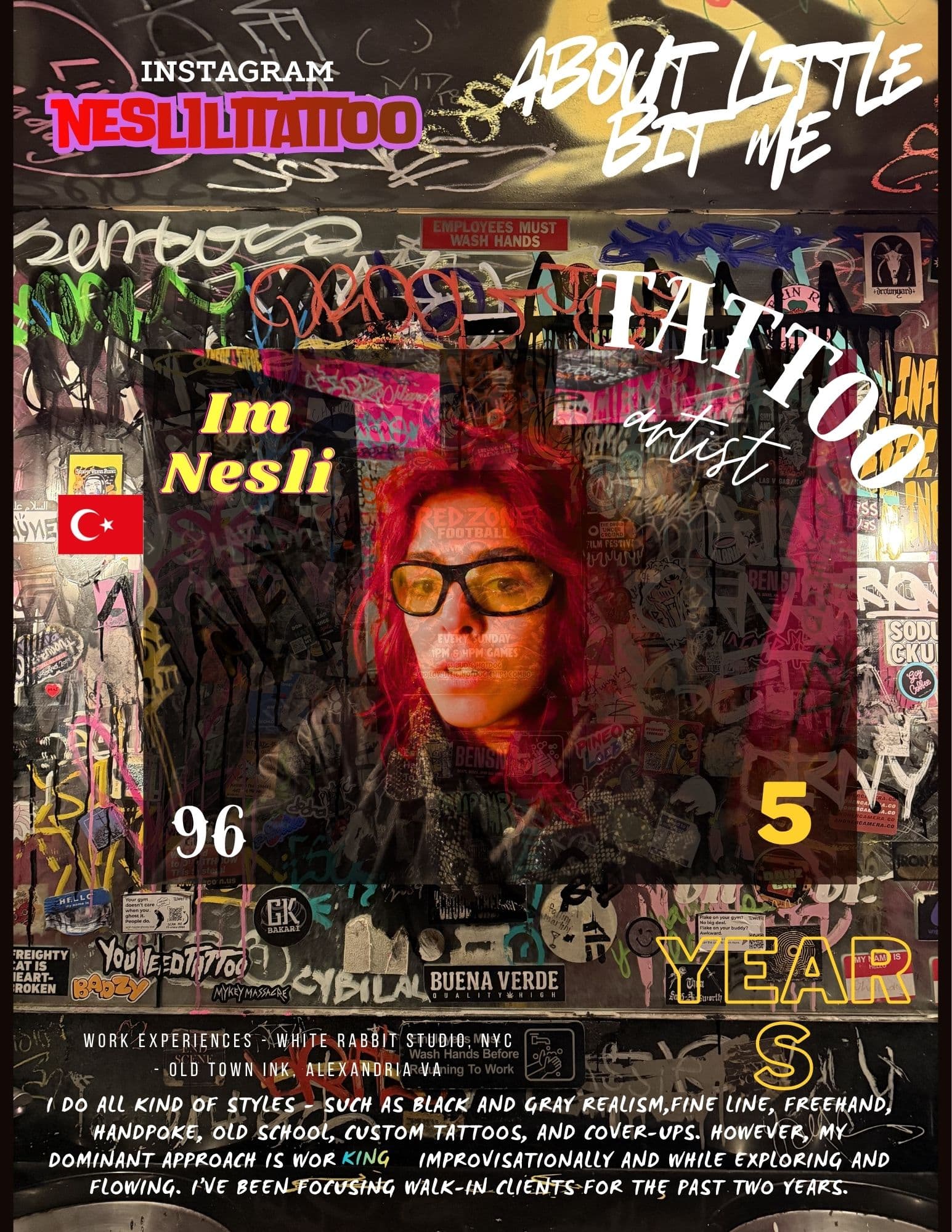 Tattoo work by Neslihan Çiftçi