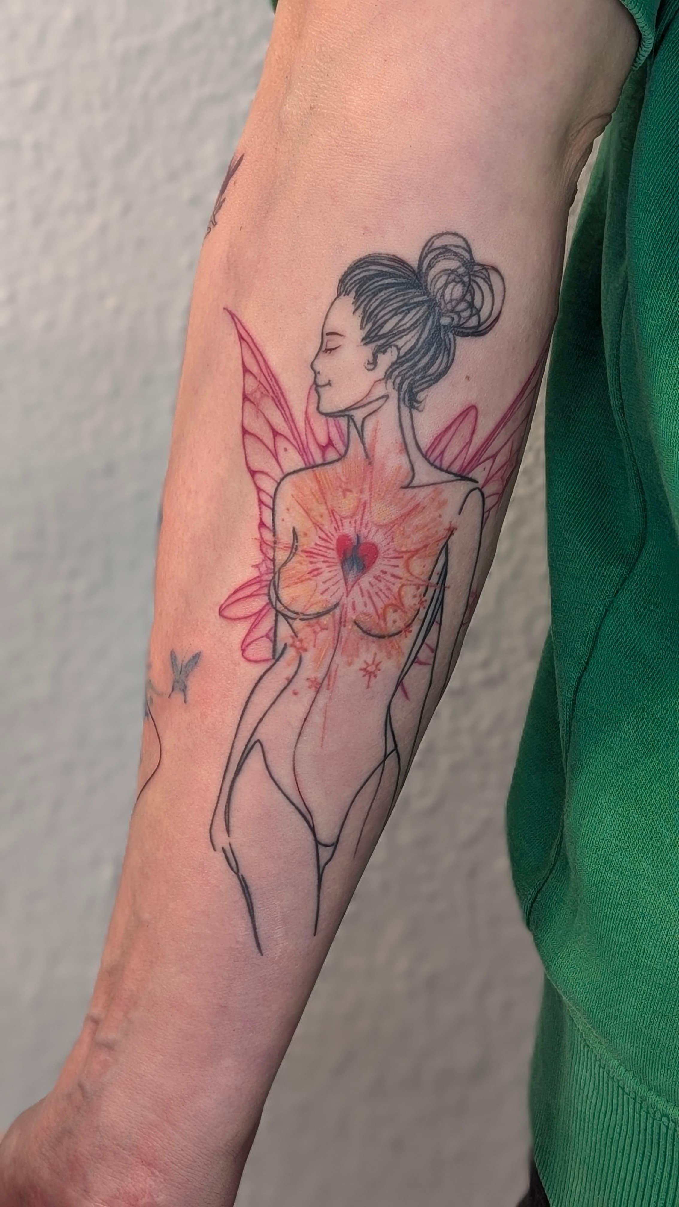 Tattoo work by Lil Cloud
