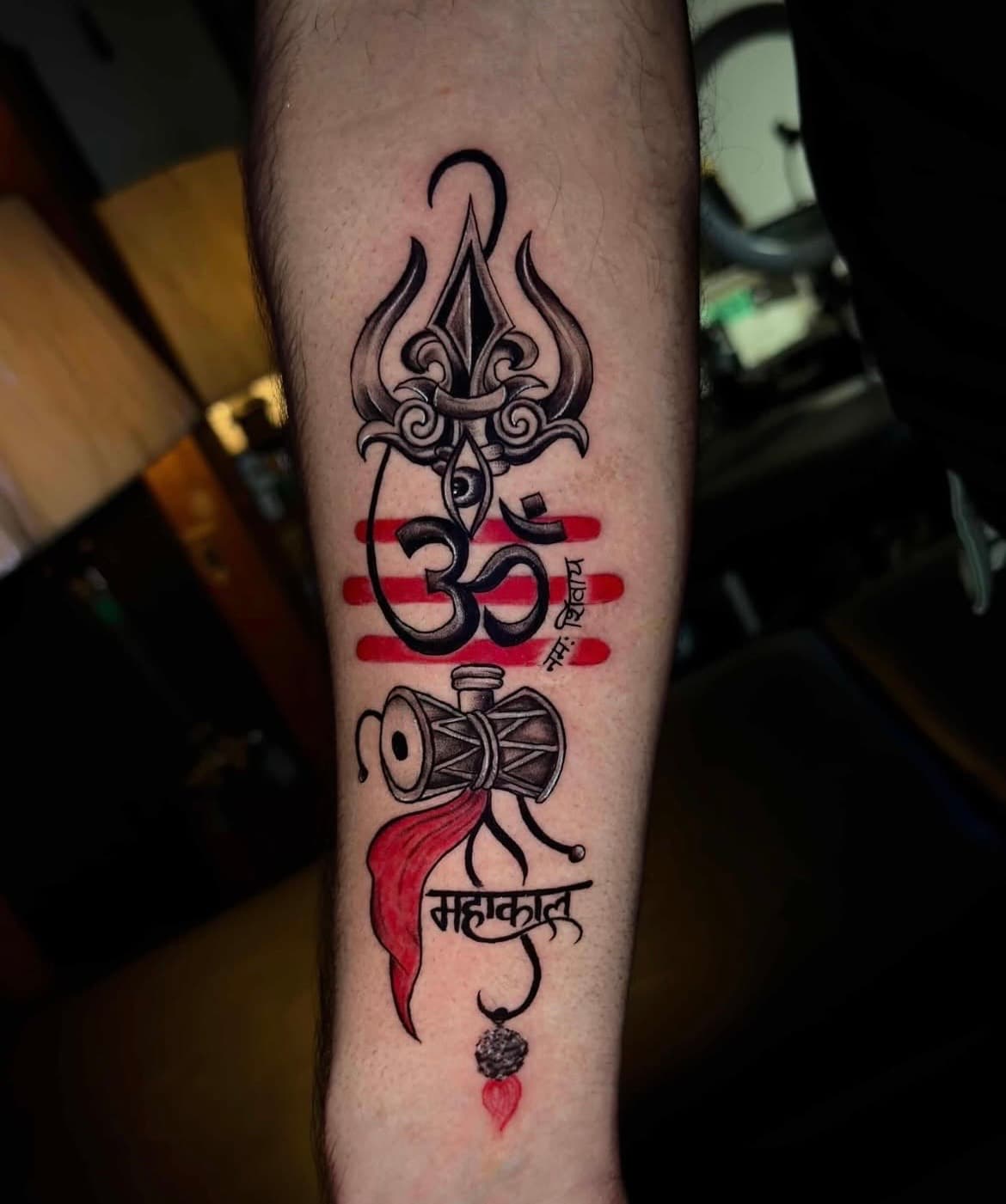 Tattoo work by Sajina C