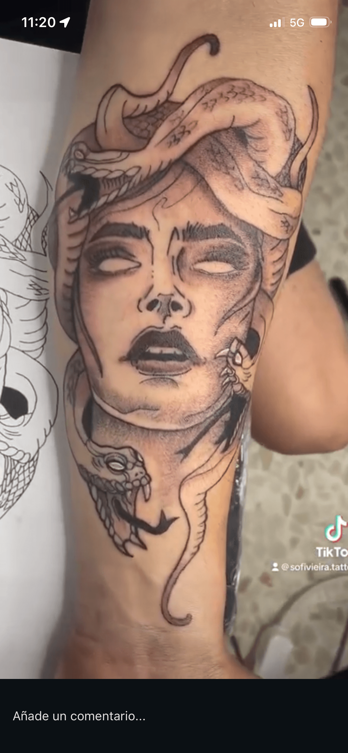 Tattoo work by Sofia Vieira