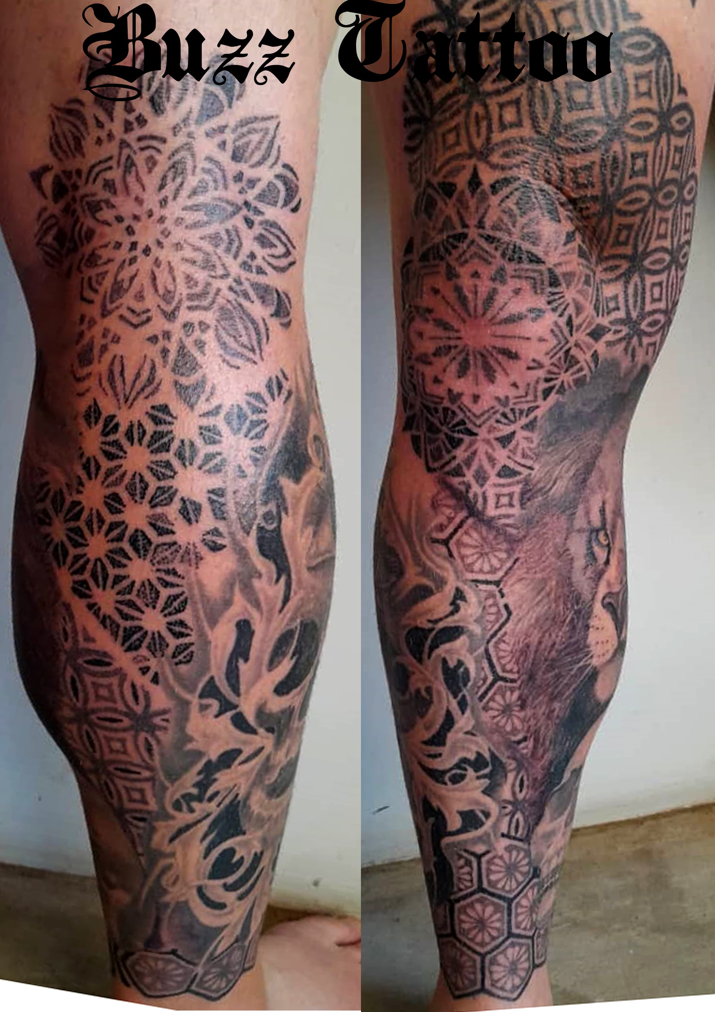 Tattoo work by Andy Van Zyl