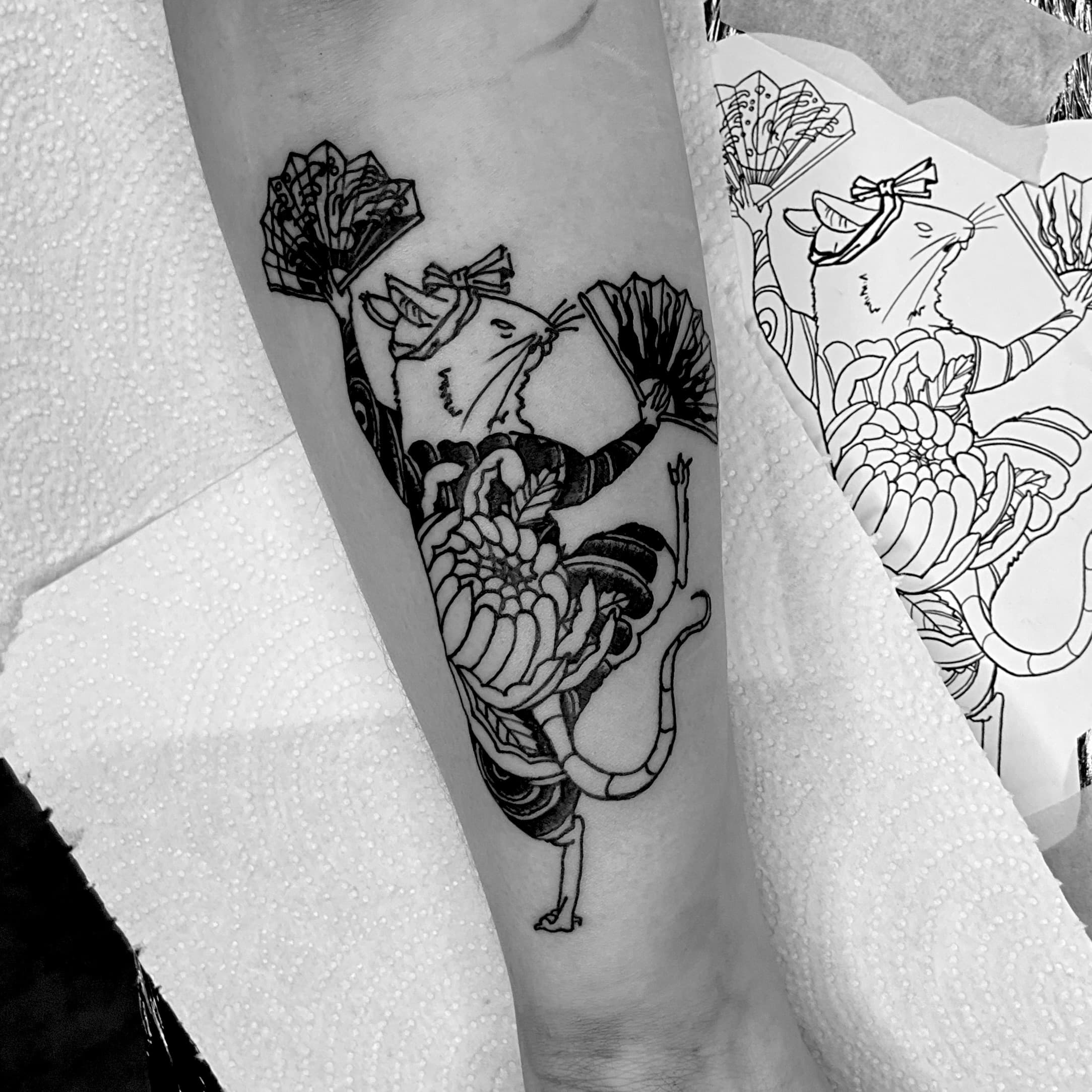 Tattoo work by Kiriakos _