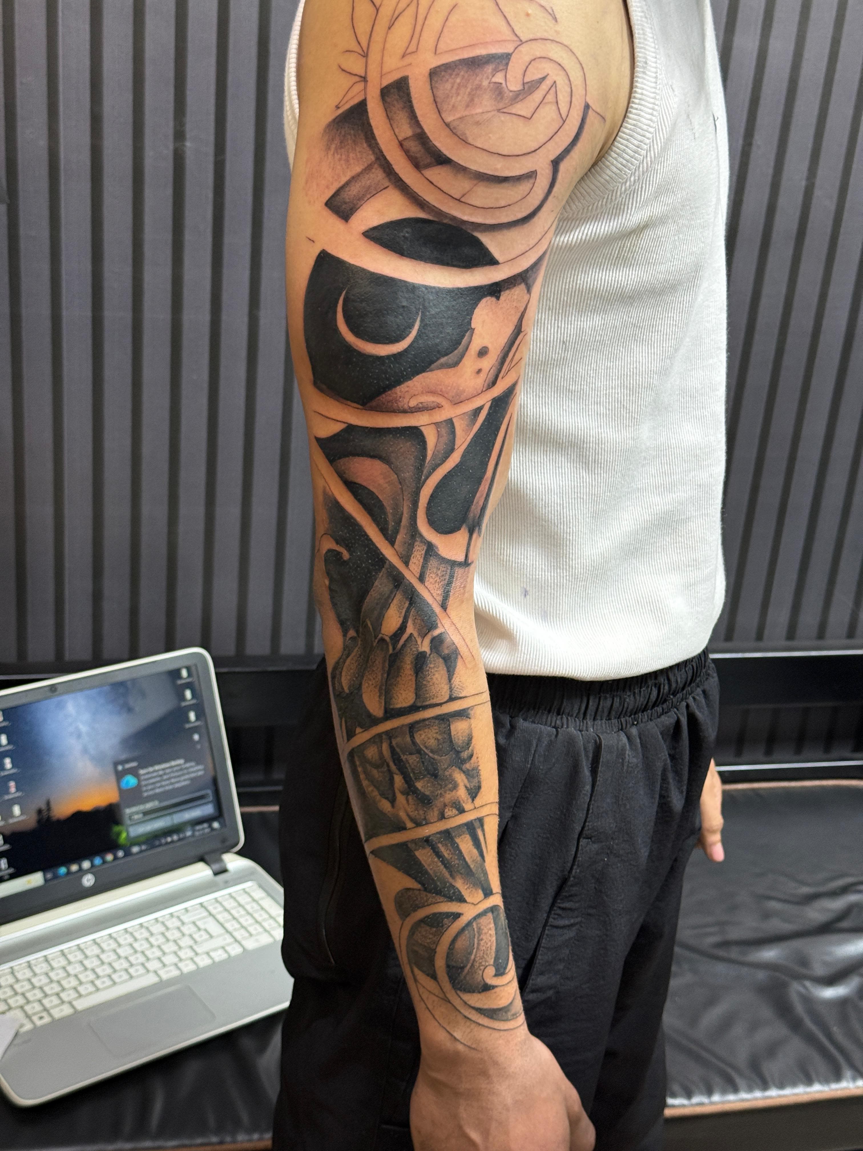 Tattoo work by Samarjeet Singh