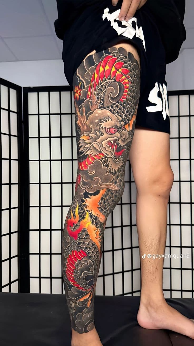 Tattoo work by Christopher Millington