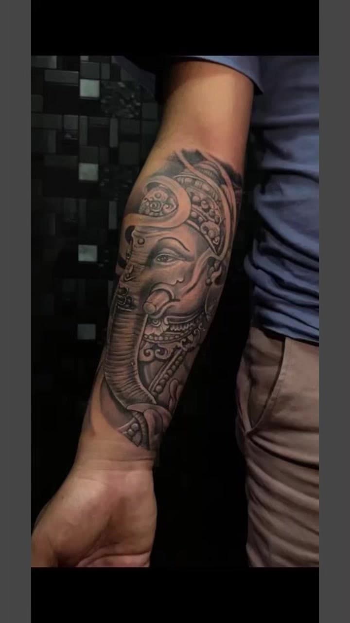 Tattoo work by Bishal S