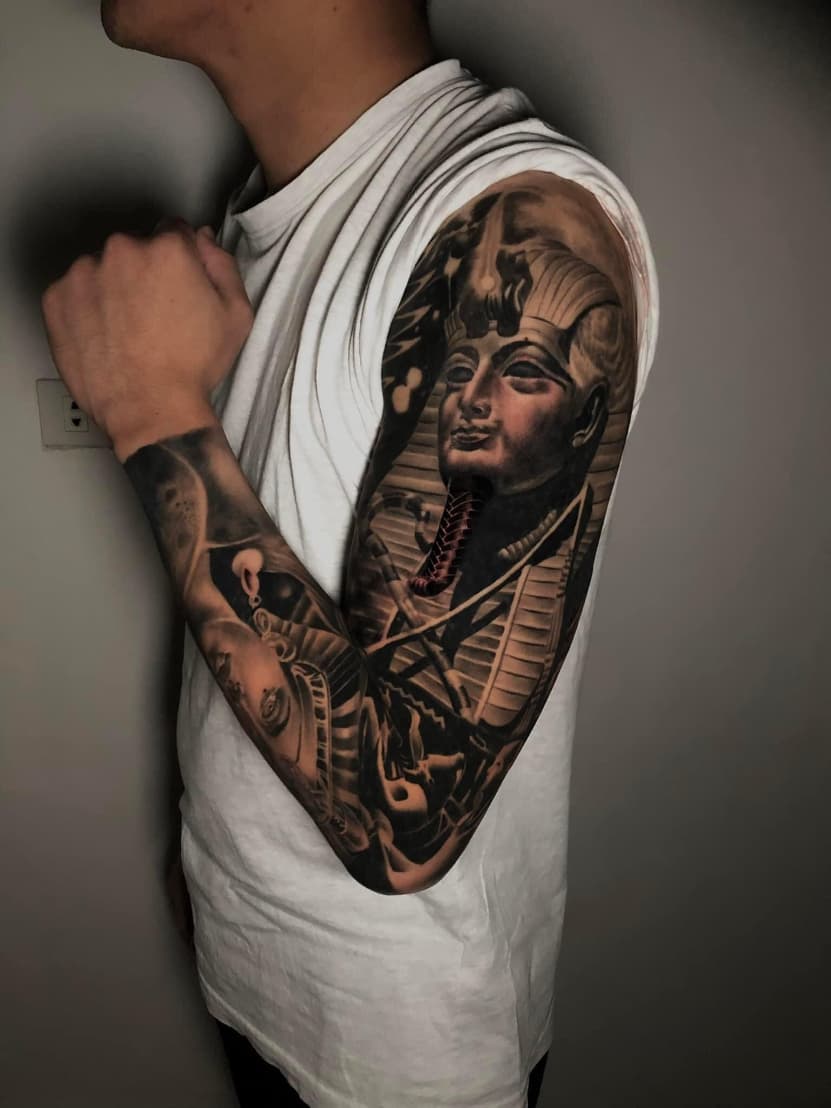 Tattoo work by Lucky V