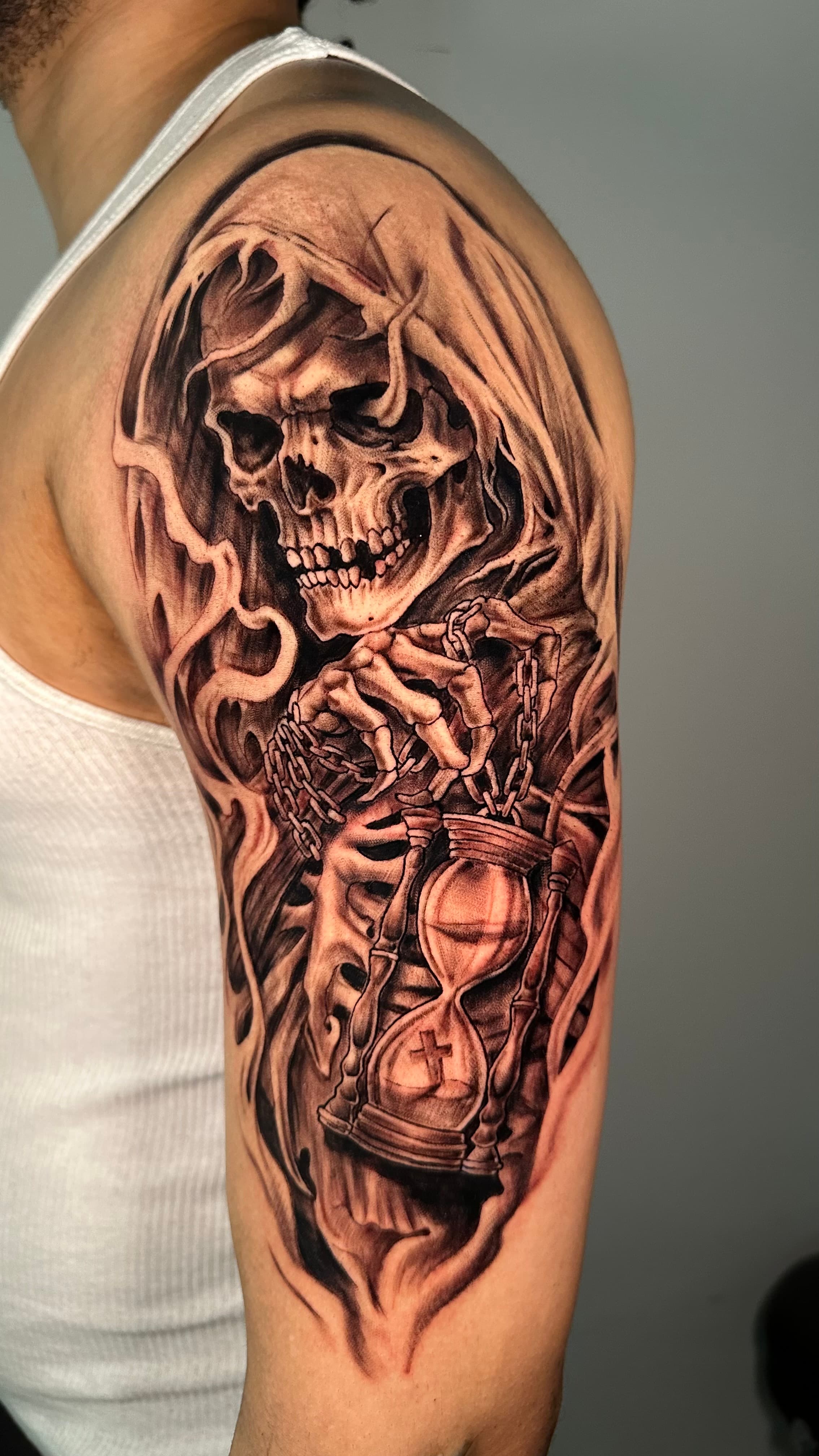 Tattoo work by Miguel Moronta