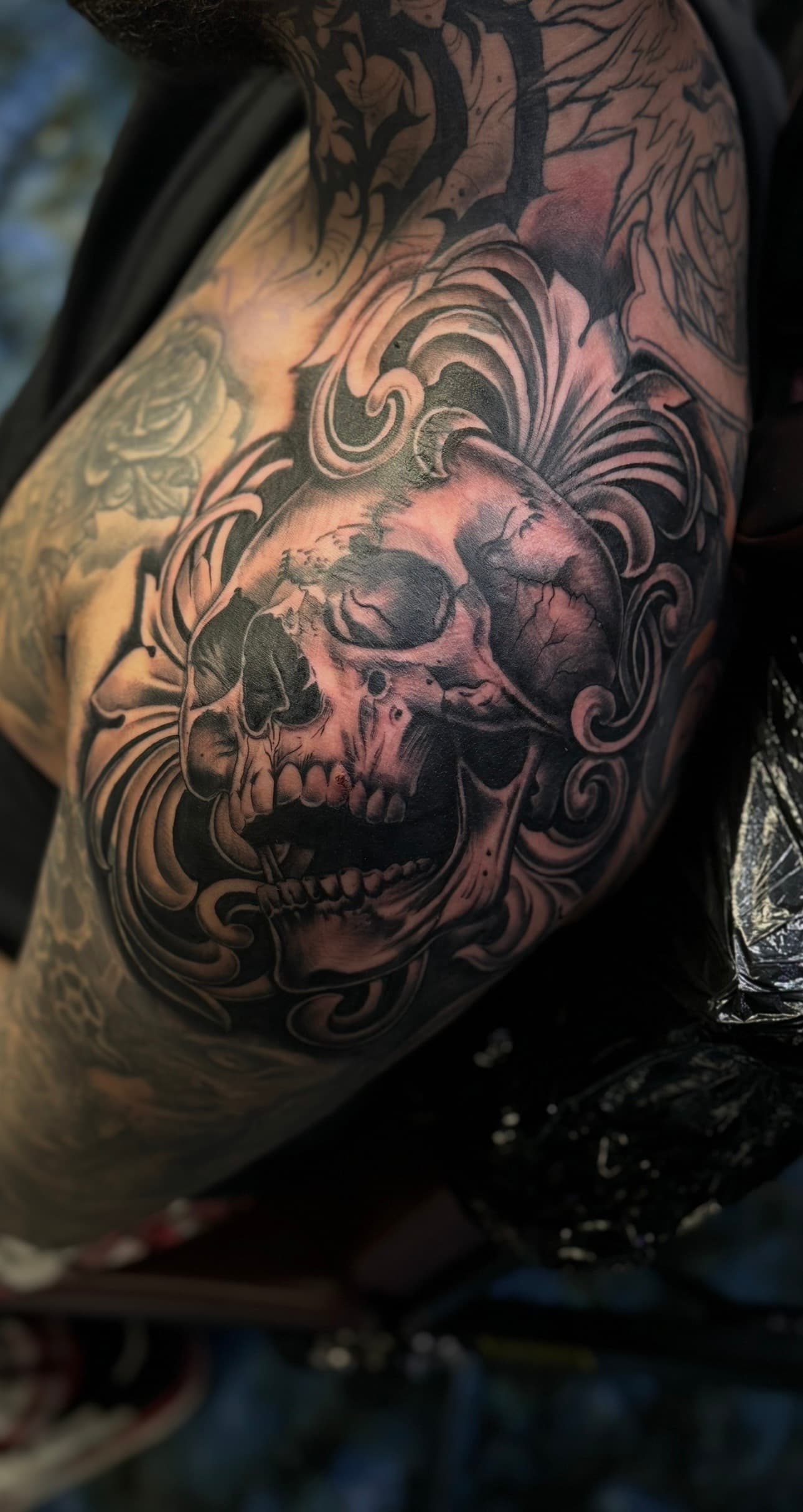 Tattoo work by Christine Perdomo