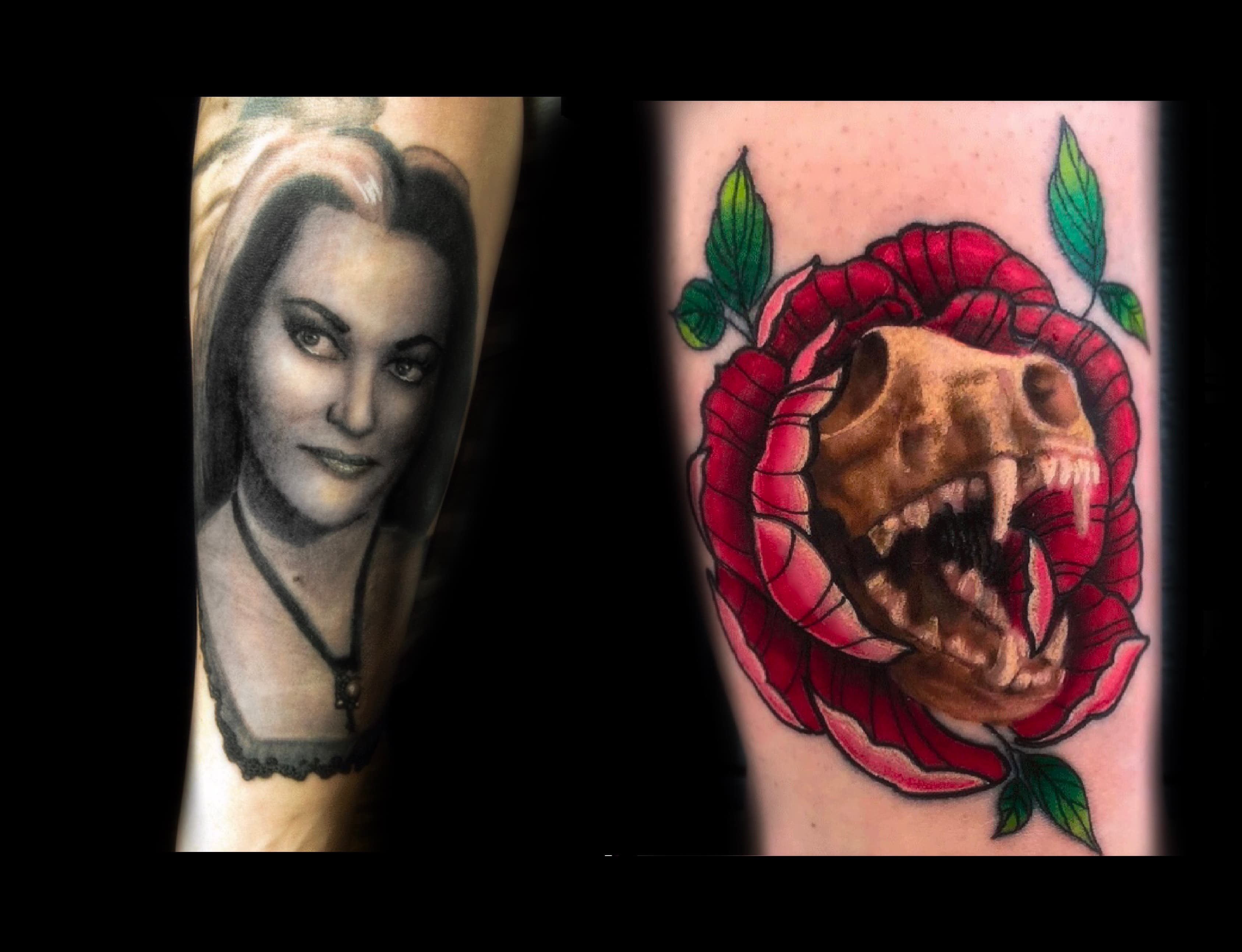 Tattoo work by Tim Frick