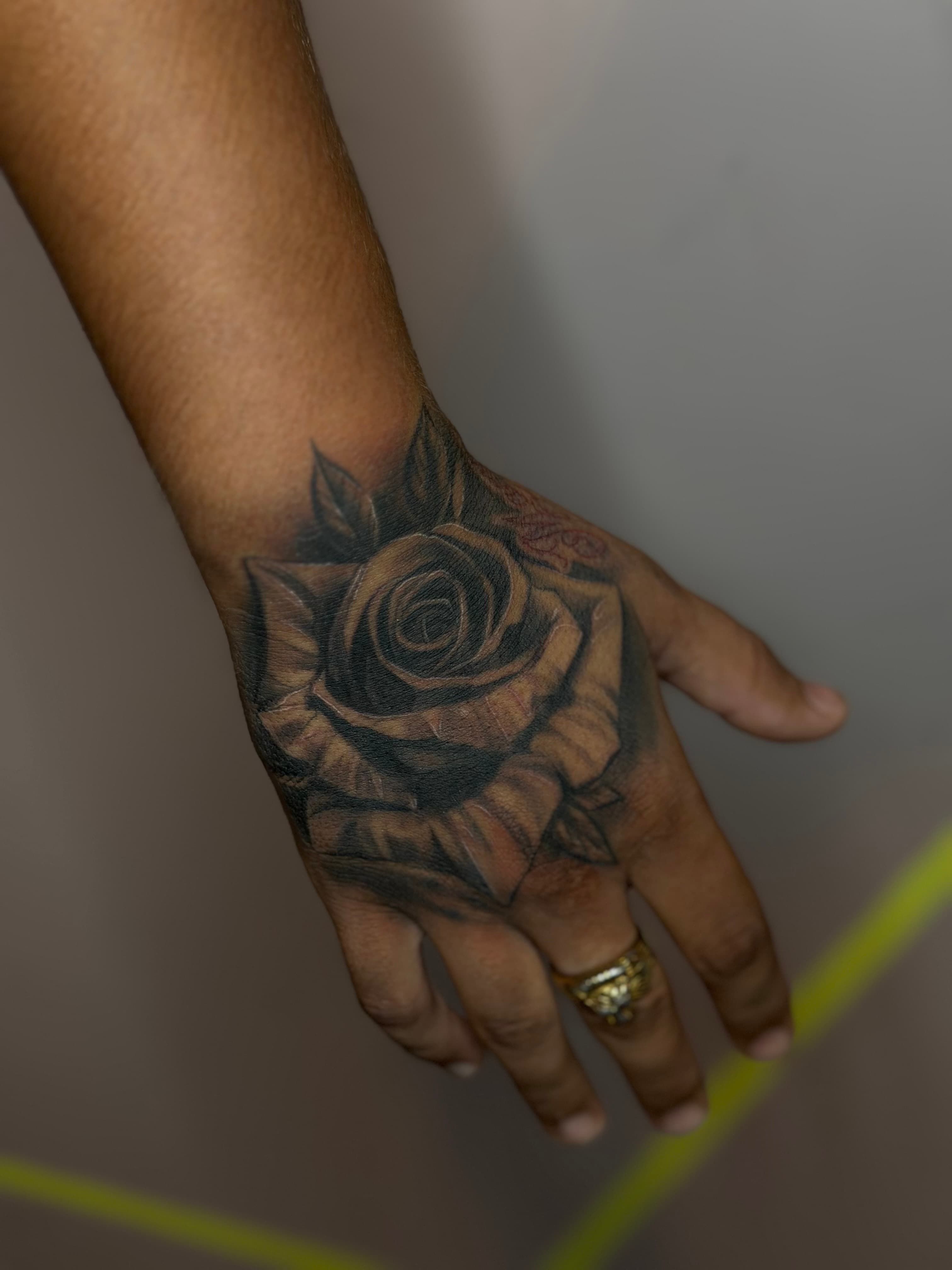 Tattoo work by Victor Babcinetchi