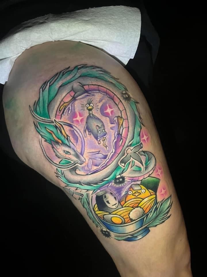 Tattoo work by Francesca G